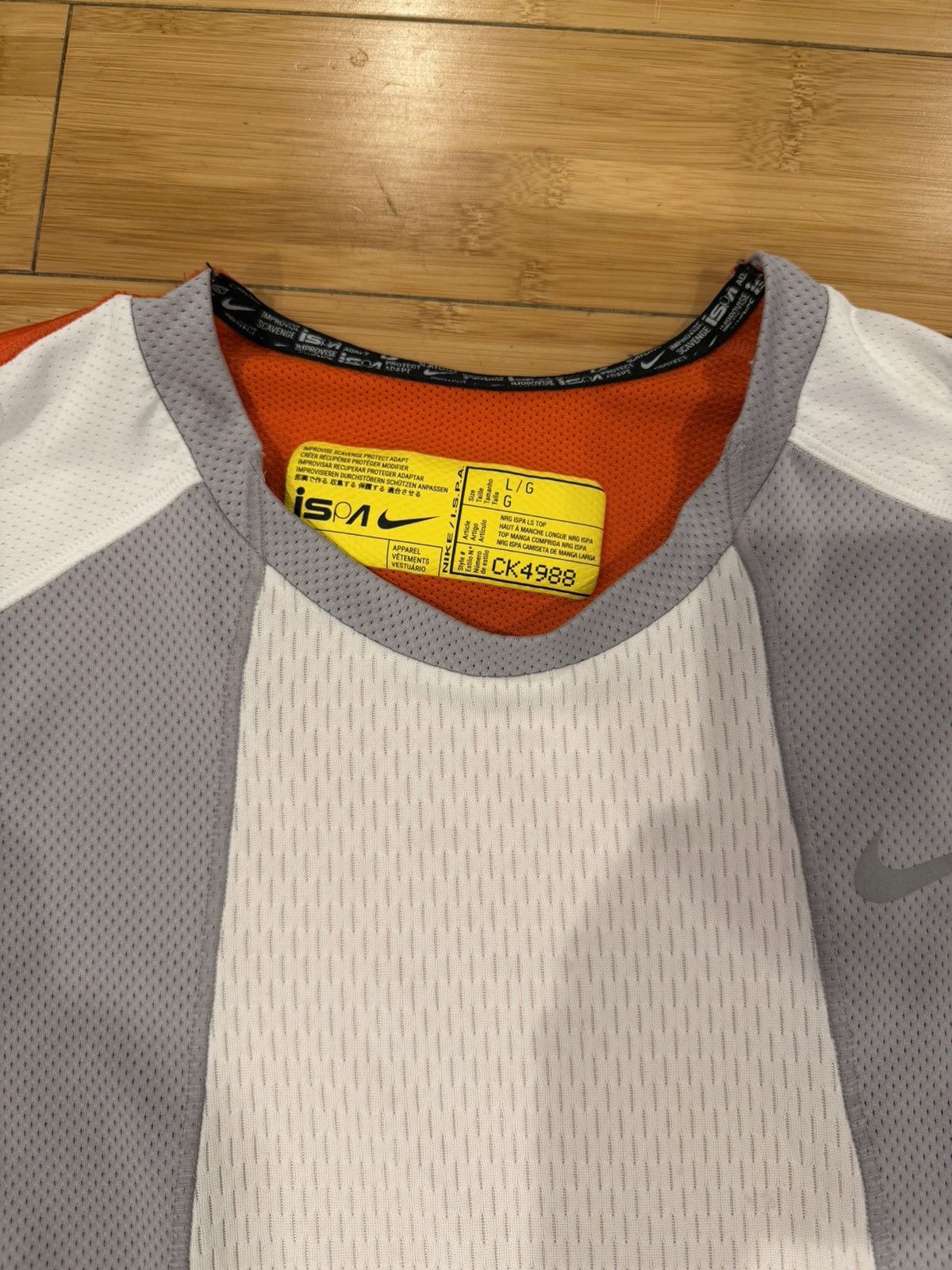 Nike Nike ISPA Longsleeve Shirt Size US L / EU 52-54 / 3 - 4 Thumbnail