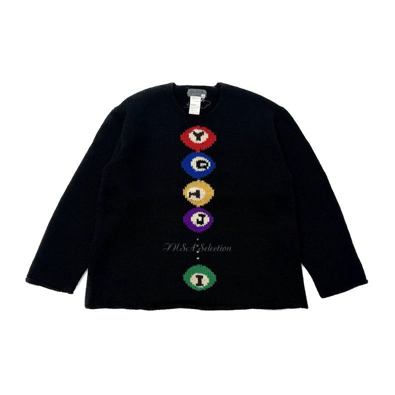 Yohji Yamamoto Yohji Yamamoto AW97 Billiard Sweater Size US M / EU 48-50 / 2 - 1 Thumbnail