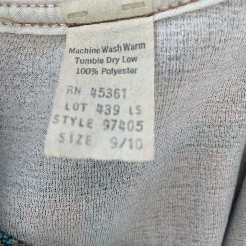 Vintage Vintage 70s Button Front Plaid Barkcloth Sleeveless Dress S Size S / US 4 / IT 40 - 8 Thumbnail