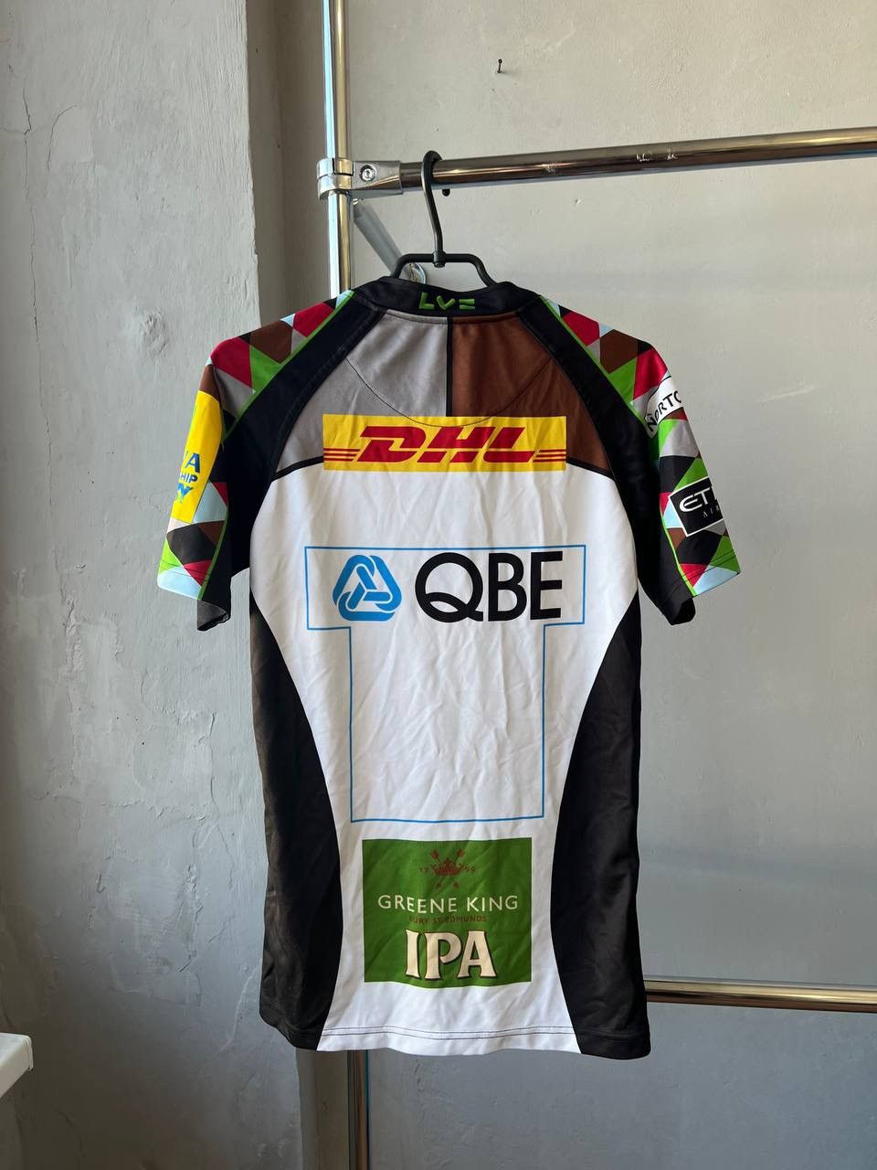 O'Neills 2012/13 HARLEQUINS PLAYER ISSUED AWAY RUGBY SHIRT JERSEY SzM Size US M / EU 48-50 / 2 - 15 Thumbnail