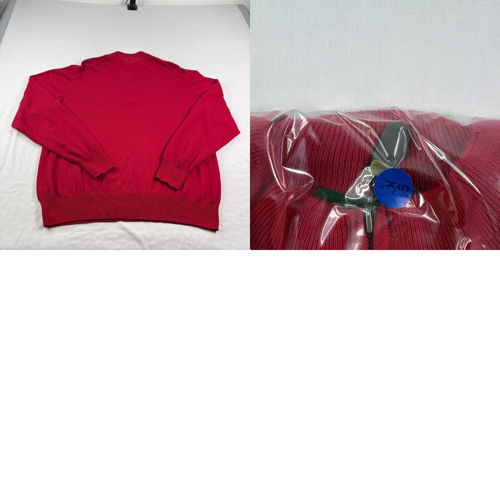 Orvis Orvis Sweater Mens L Red 1/4 Zip Pullover Cotton Silk Blend Stretch Preppy Size US L / EU 52-54 / 3 - 8 Thumbnail