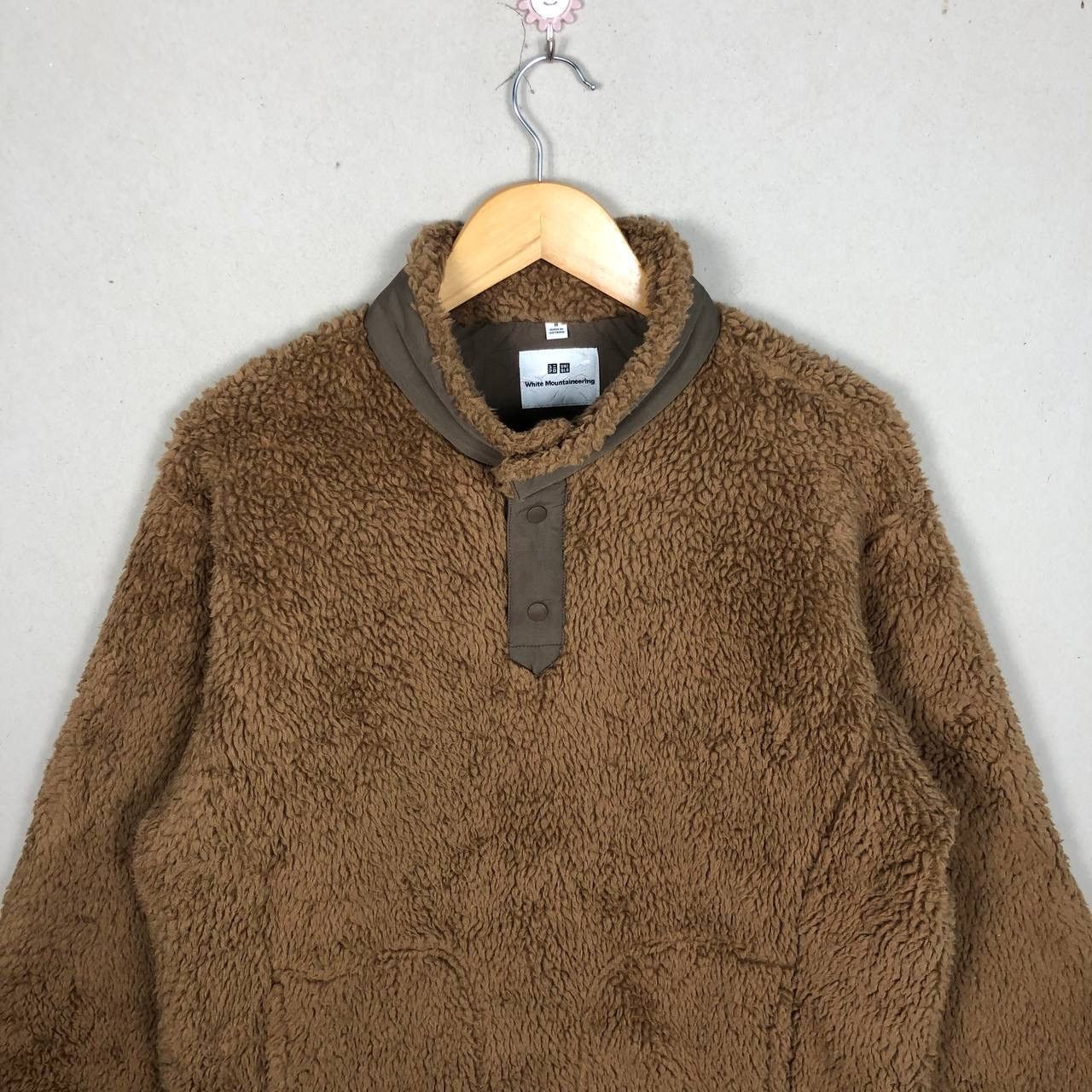 White Mountaineering White Mountaineering X Uniqlo Brown Sherpa Faux Fur Jacket Size US M / EU 48-50 / 2 - 3 Thumbnail