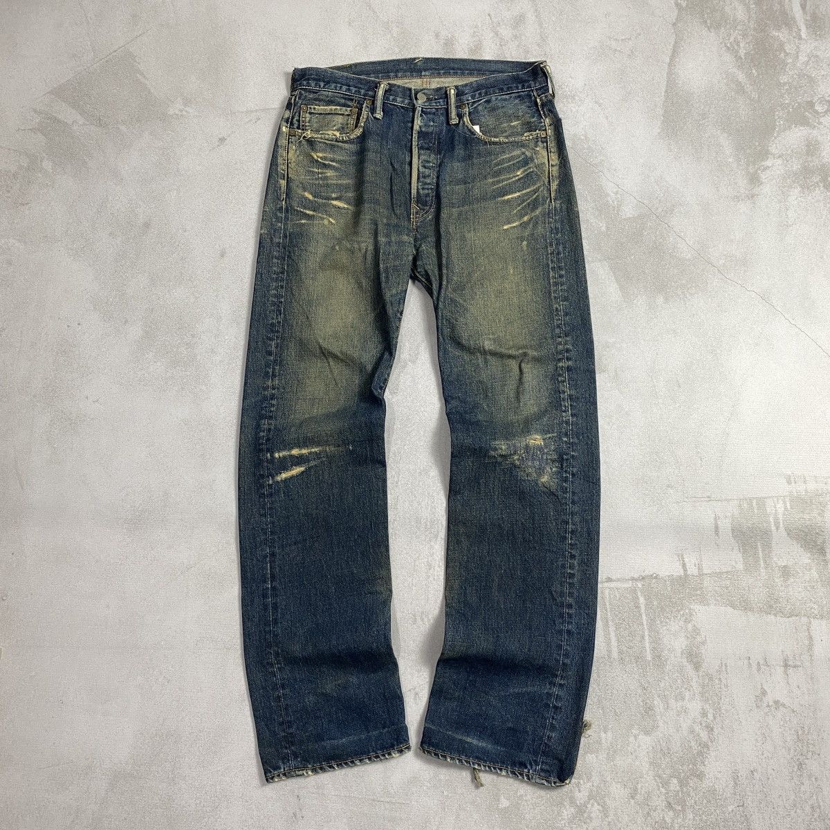 45rpm 45rpm Japan Jeans Distressed Size US 32 / EU 48 - 1 Thumbnail