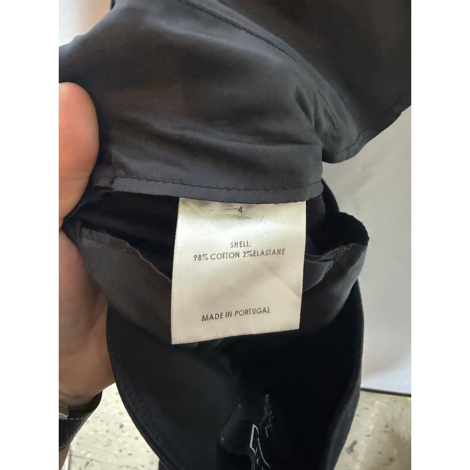 AYR Ayr black crop barrel cotton pants sz 4 Size 27" / US 4 / IT 40 - 4 Thumbnail