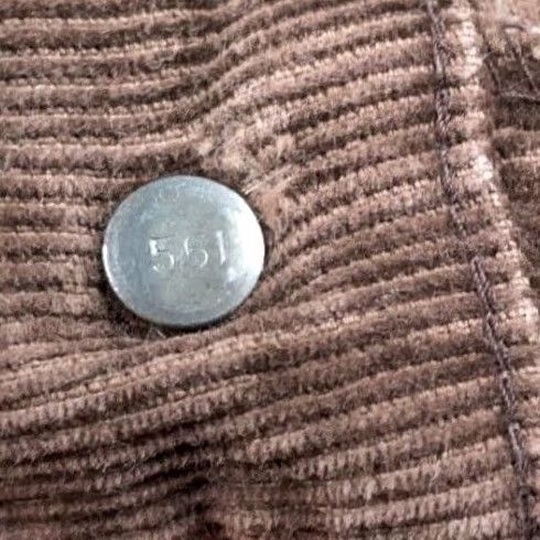 Levi's VINTAGE Levi's 646 Flare Corduroy Pants Men 32 x 29 Brown Talon Disco 70s/80s Vintage/Retro 80s Mens Pants Size US 32 / EU 48 - 4 Thumbnail