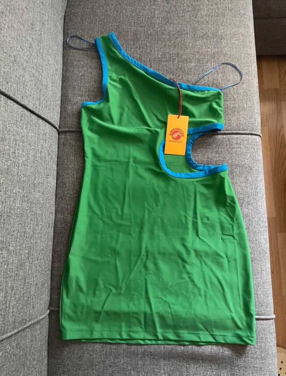 Mango × Simon Miller Simon Miller x Mango Cut Out Mini Dress Size L / US 10 / IT 46 - 3 Thumbnail