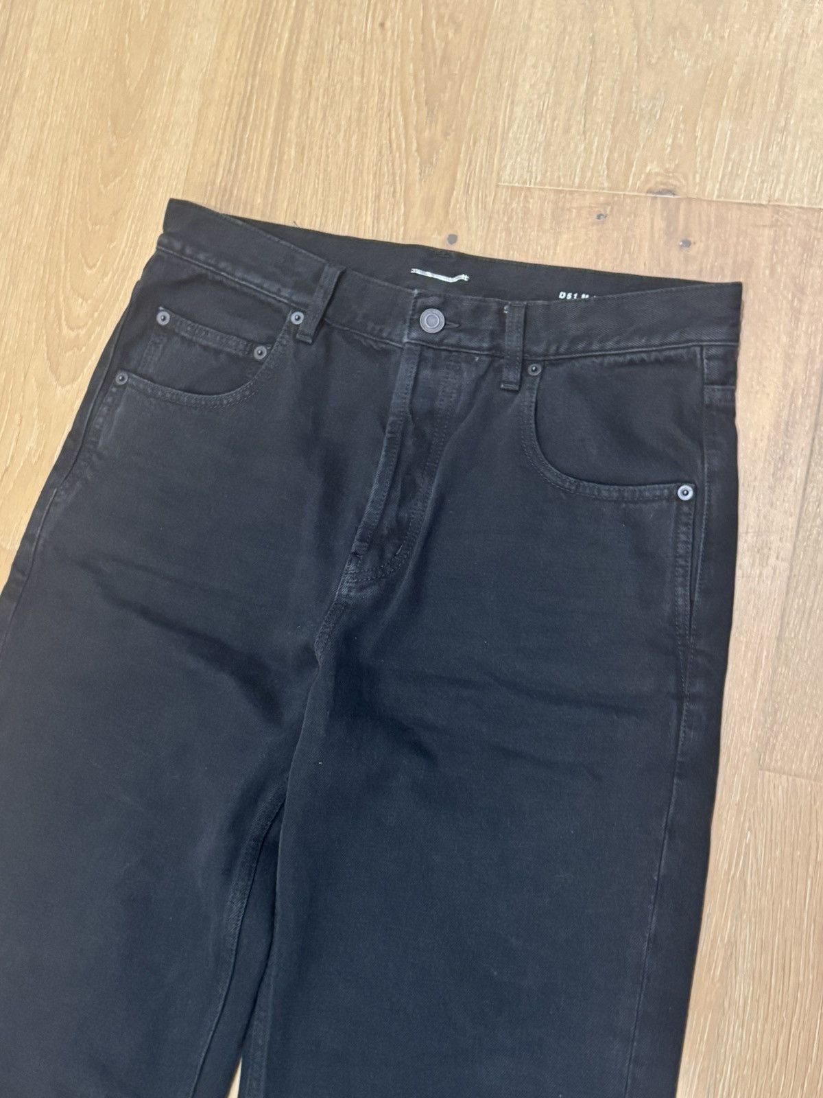 Yves Saint Laurent Saint laurent baggy black denim Size US 30 / EU 46 - 2 Thumbnail