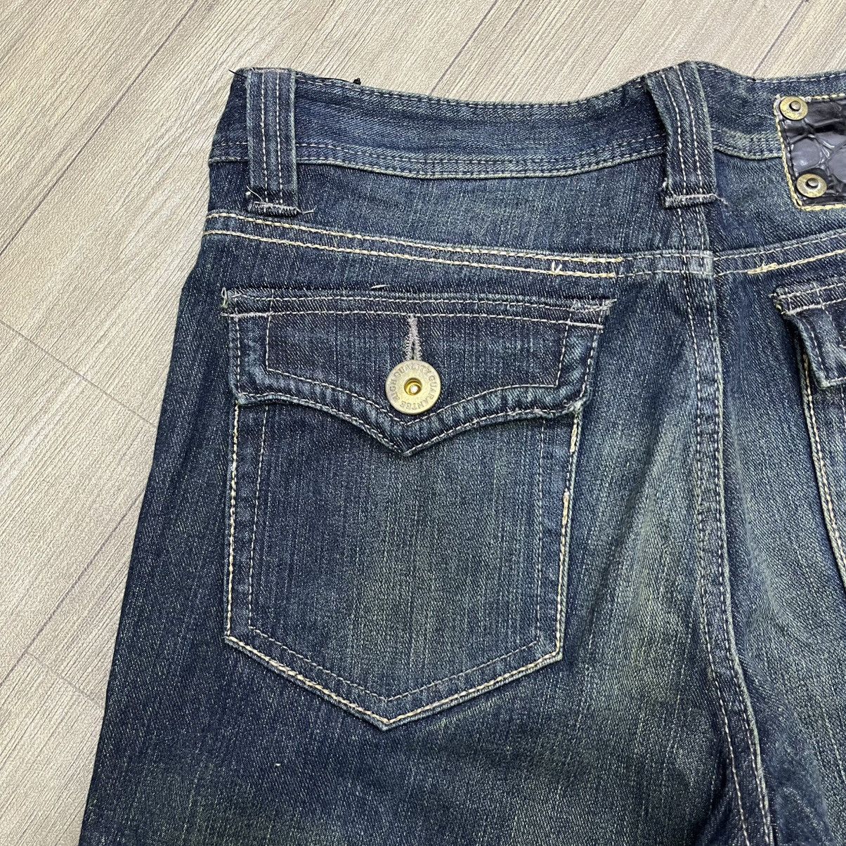 If Six Was Nine × Japanese Brand × Le Grande Bleu (L.G.B.) 2000s Japanese Brand Nice Design Faded Flared Jeans Size US 30 / EU 46 - 11 Thumbnail