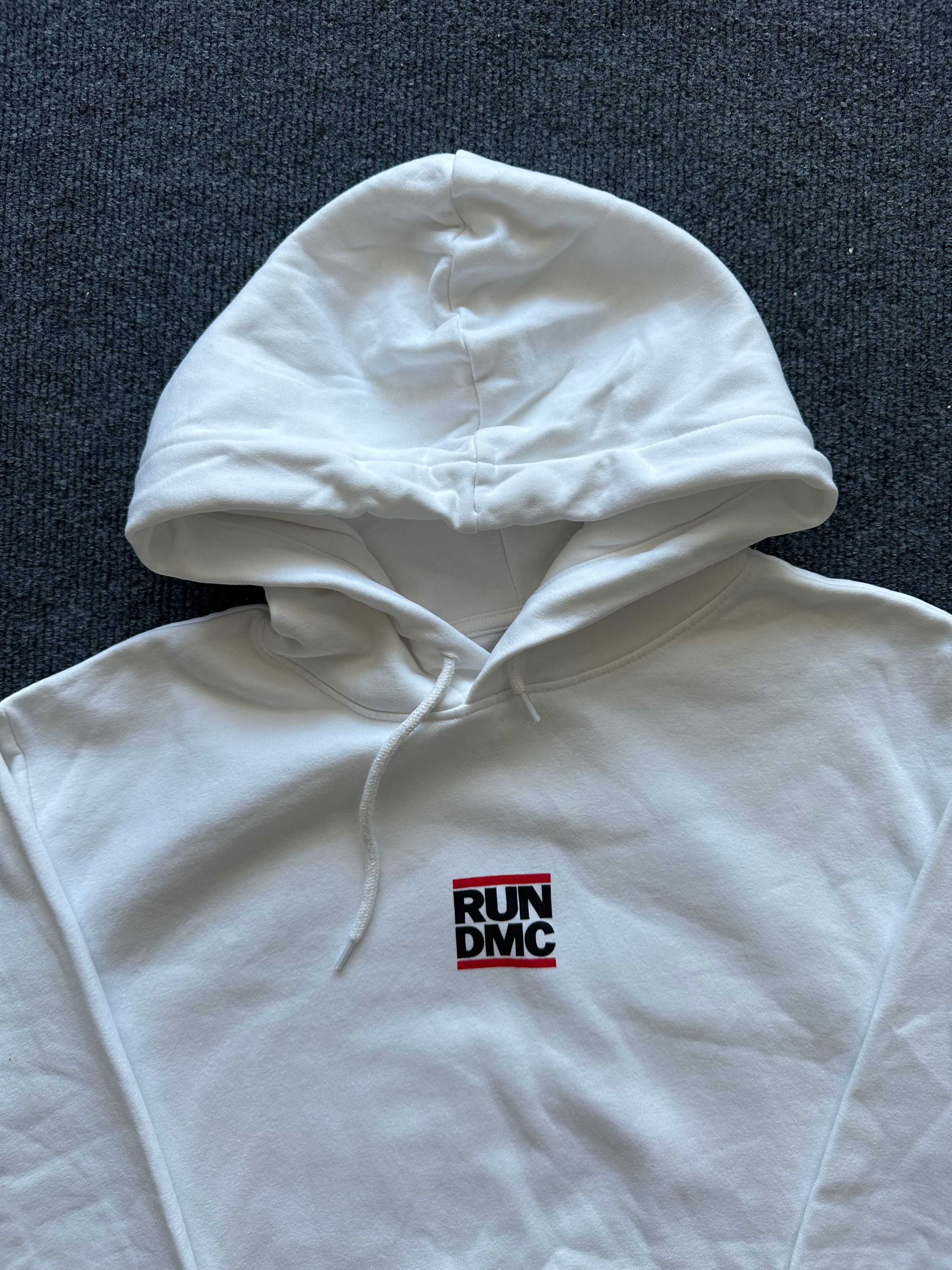 H&M × RUN DMC × Rap Tees RUN DMC 1986 Re-print hoodie white Size US M / EU 48-50 / 2 - 3 Thumbnail