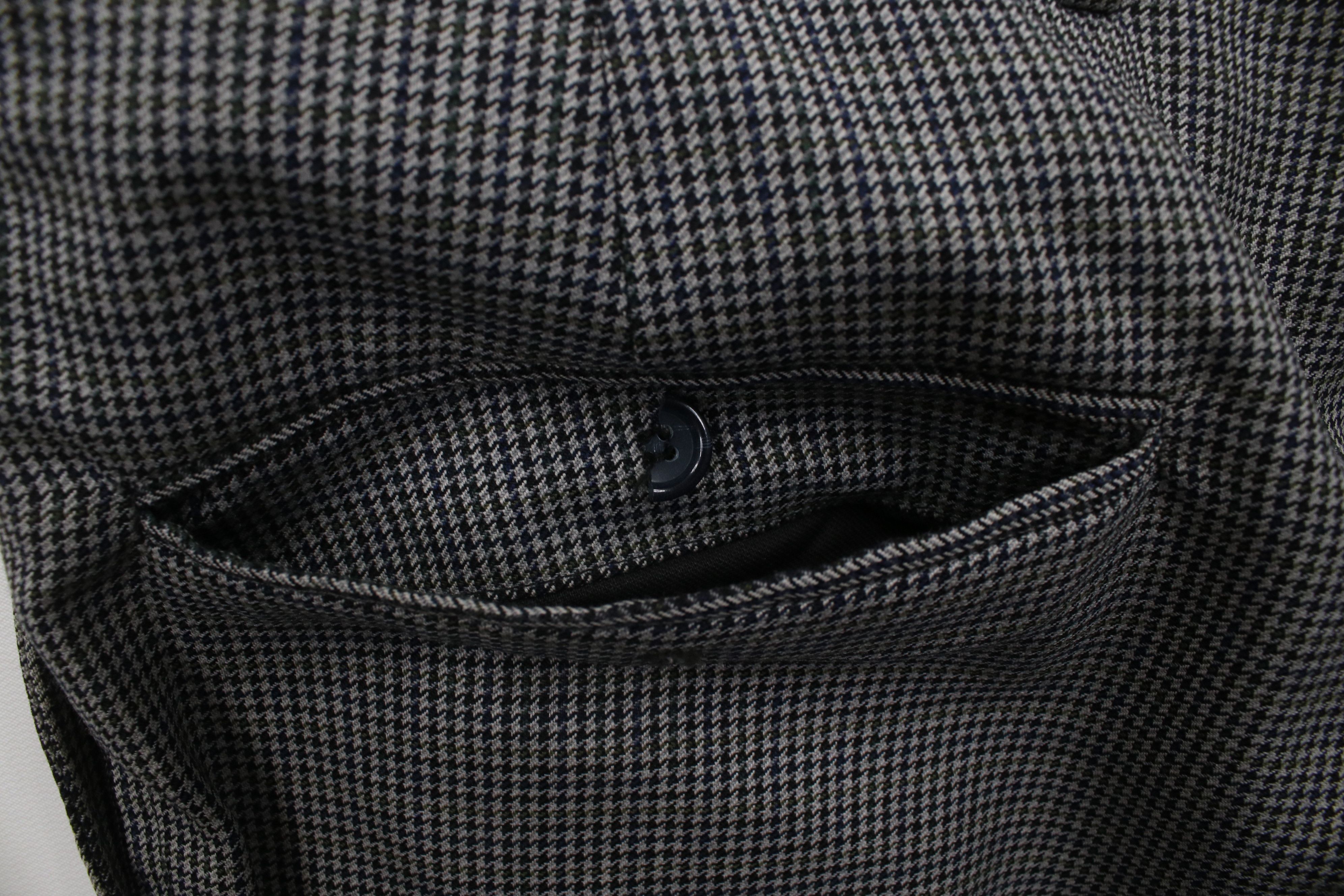 Vintage Vintage 90s Streetwear Wide Leg Chino Pants Houndstooth Size US 34 / EU 50 - 9 Thumbnail