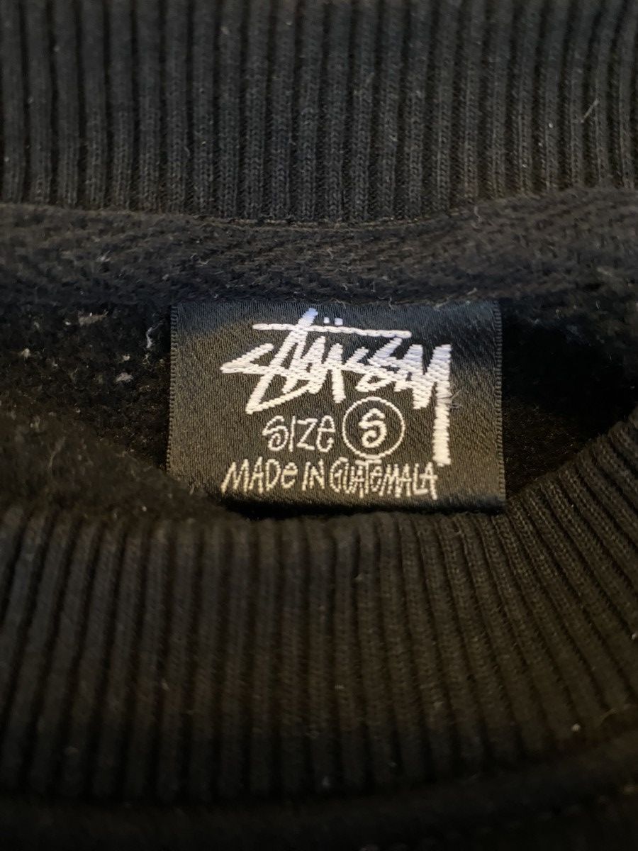 Stussy Vintage Stussy Dice Black Sweatshirt Size US S / EU 44-46 / 1 - 4 Thumbnail