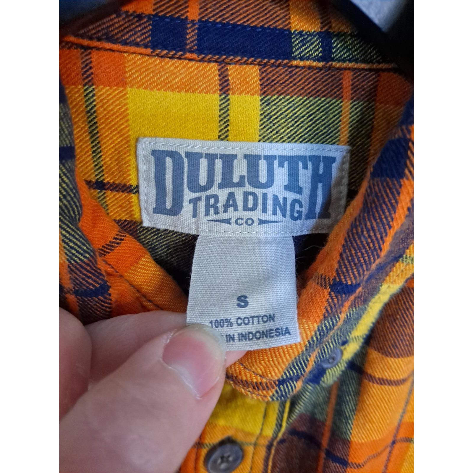 Other Duluth Trading Yellow, Blue and Red Flannel Size Small Size US S / EU 44-46 / 1 - 2 Thumbnail