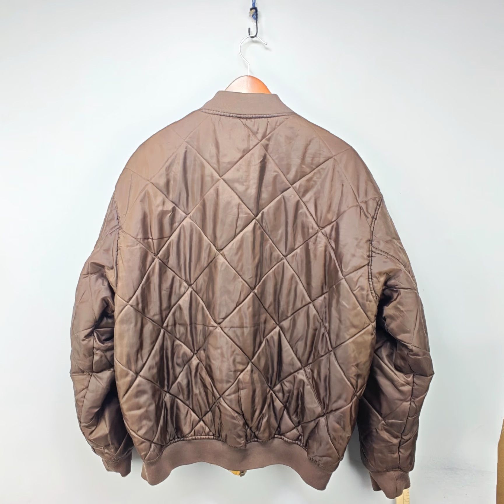 Southpole VINTAGE SouthPole Puffer Jacket 2XL Men Brown Nylon Zip 90s Winter Casual Down Size US S / EU 44-46 / 1 - 7 Thumbnail