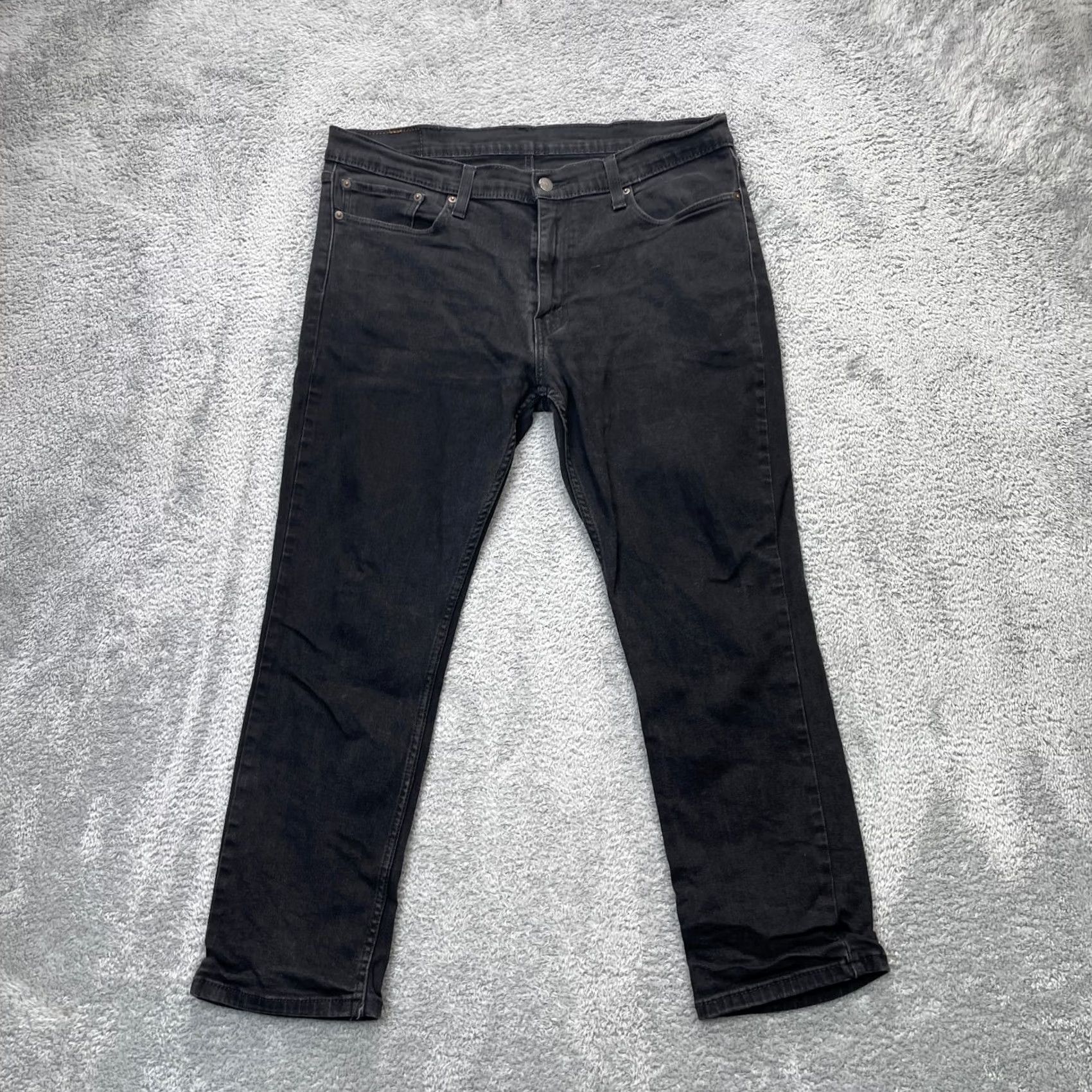 Levi's VINTAGE Levi's 511 Jeans Mens 38x30 Gray Straight Leg Slim Fit Denim Cotton Logo Stretch Size US 36 / EU 52 - 2 Thumbnail