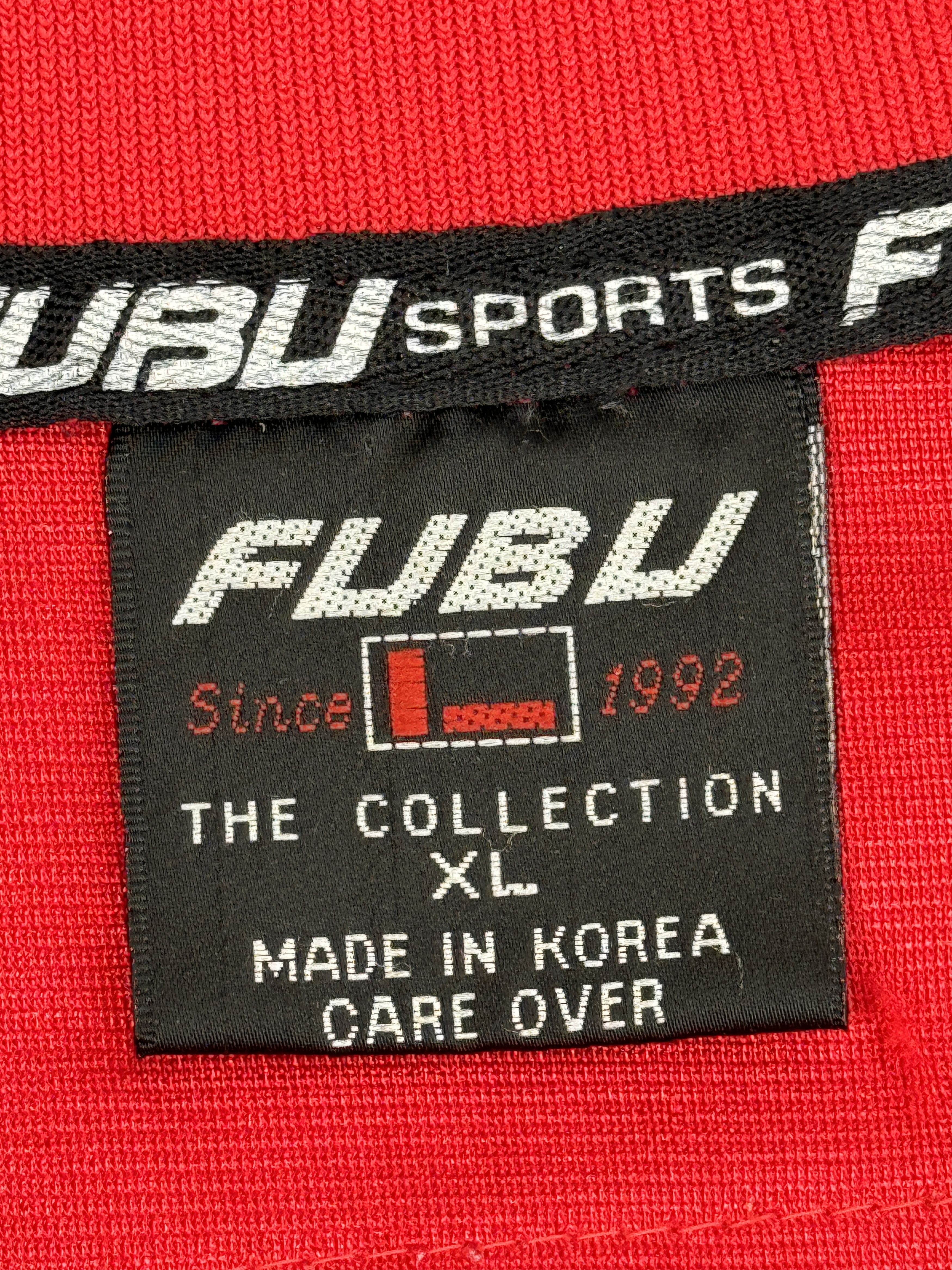 Fubu Vintage FUBU Jersey T-Shirt #05 Hip Hop Rap Striped Size US XL / EU 56 / 4 - 8 Thumbnail