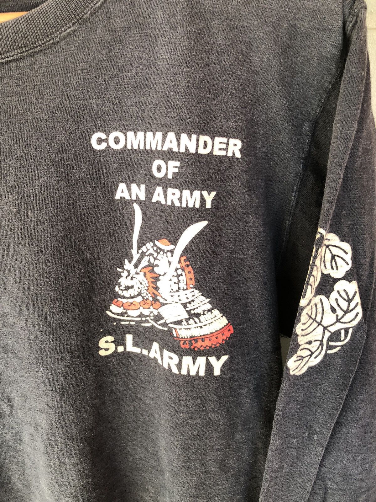 Japanese Brand Vintage Samurai Label Commander Of An Army Japan Shirt Tee Size US M / EU 48-50 / 2 - 5 Thumbnail