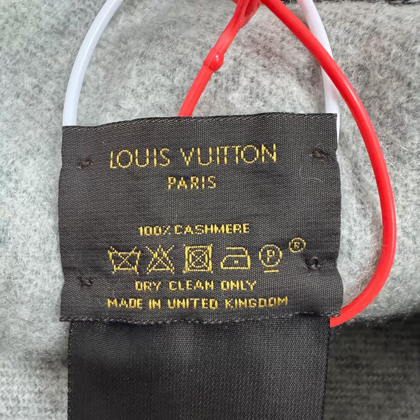 Louis Vuitton LV logo 100% Cashmere double face Reykjavik scarf Size ONE SIZE - 5 Thumbnail