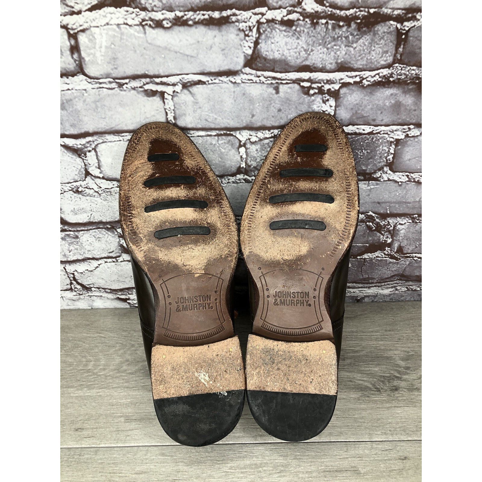 Johnston & Murphy Johnston & Murphy Brown Leather Double Monk Strap Cap Toe Ox Size US 10.5 / EU 43-44 - 5 Thumbnail