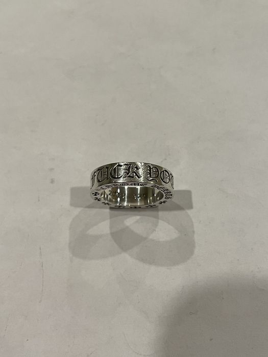 Chrome Hearts RARE Chrome Hearts FUCK YOU Spacer Ring 6mm Size 6