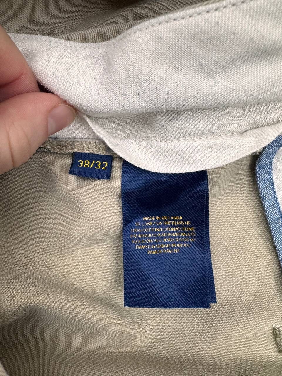 Polo Ralph Lauren Polo Ralph Lauren Men's Chino Pants Beige Size 38 Size US 38 / EU 54 - 10 Thumbnail