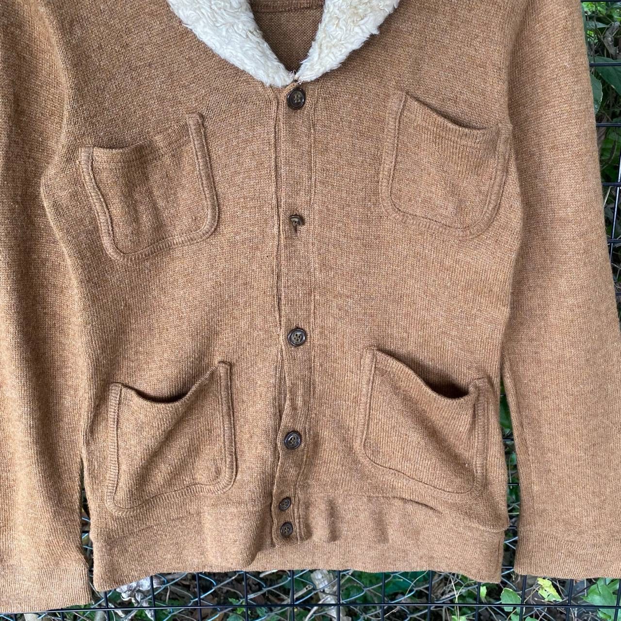 DISCOVERED Discovered Fluffy Neck Wool Button Up Size M / US 6-8 / IT 42-44 - 3 Thumbnail