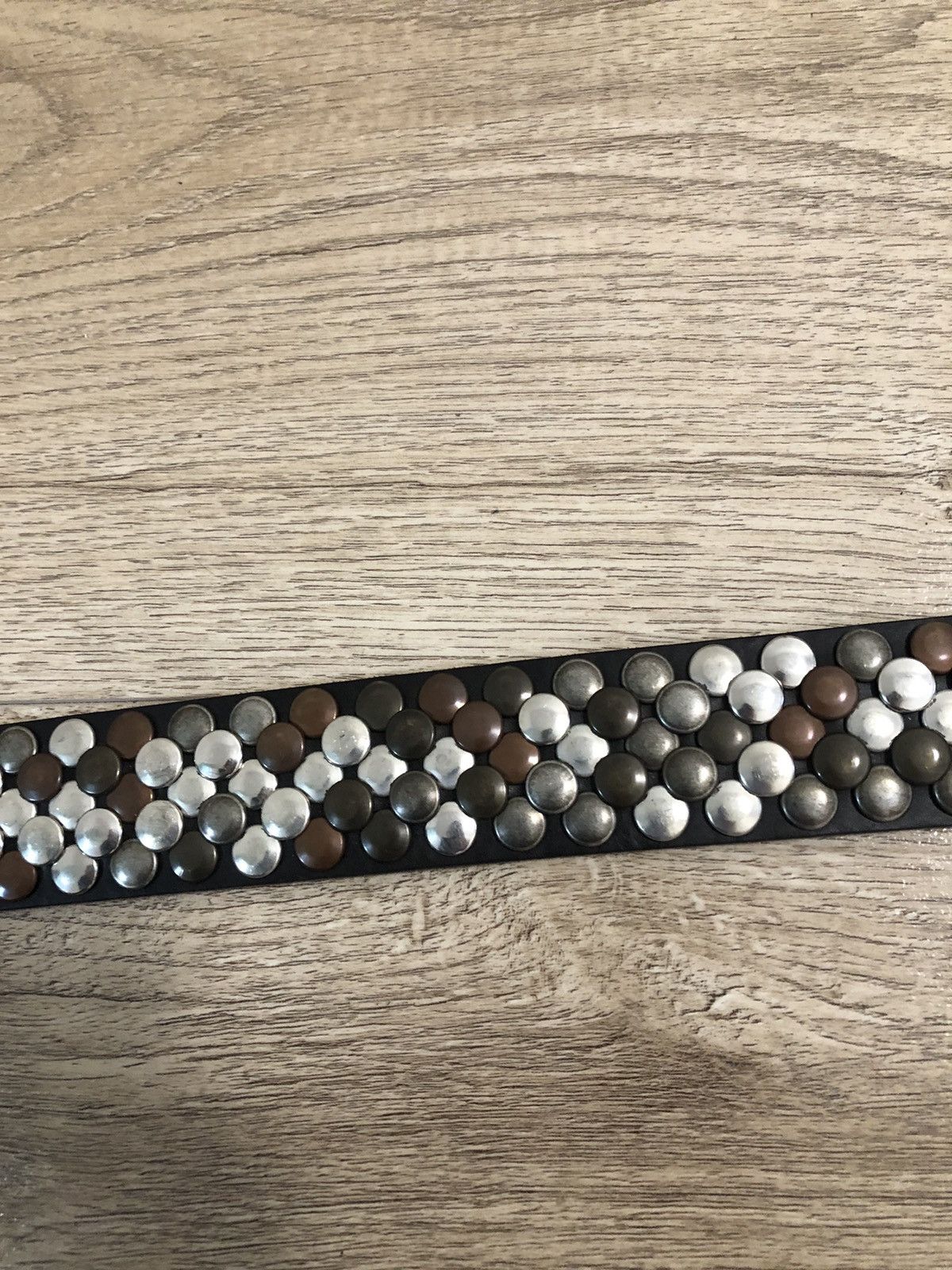 Other Vintage Belts Y2K Rhinestones Punk leather belt Japanese Size ONE SIZE - 4 Thumbnail
