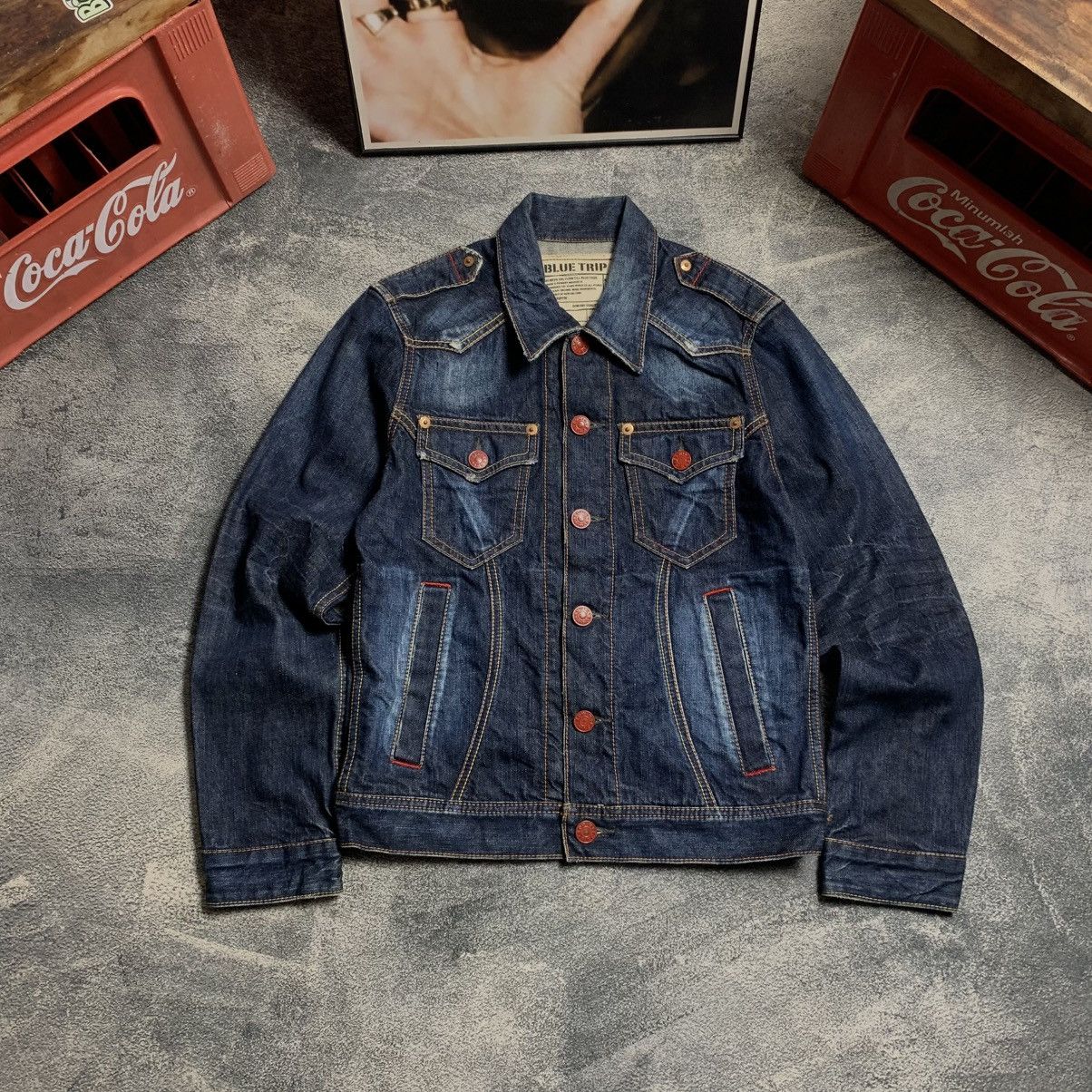 Edwin 503 Blue Trip Raw Denim Jacket