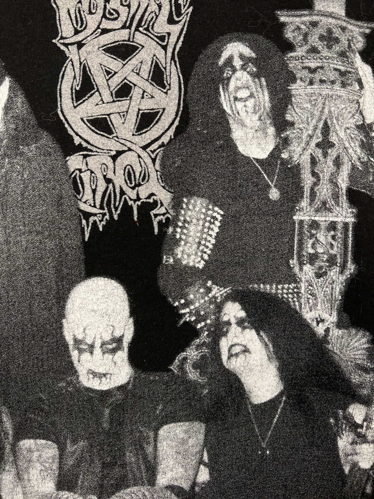 Band Tees × Vintage Black Metal Mystic Circle 1999 Vintage Tee Burzum Size US XL / EU 56 / 4 - 8 Thumbnail
