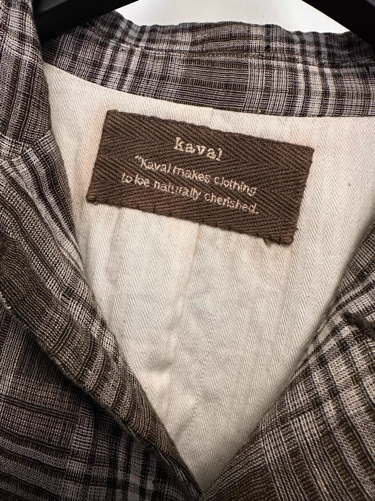 Other kaval antique linen hand-dyed hand-sewn jacket M Size US M / EU 48-50 / 2 - 8 Thumbnail
