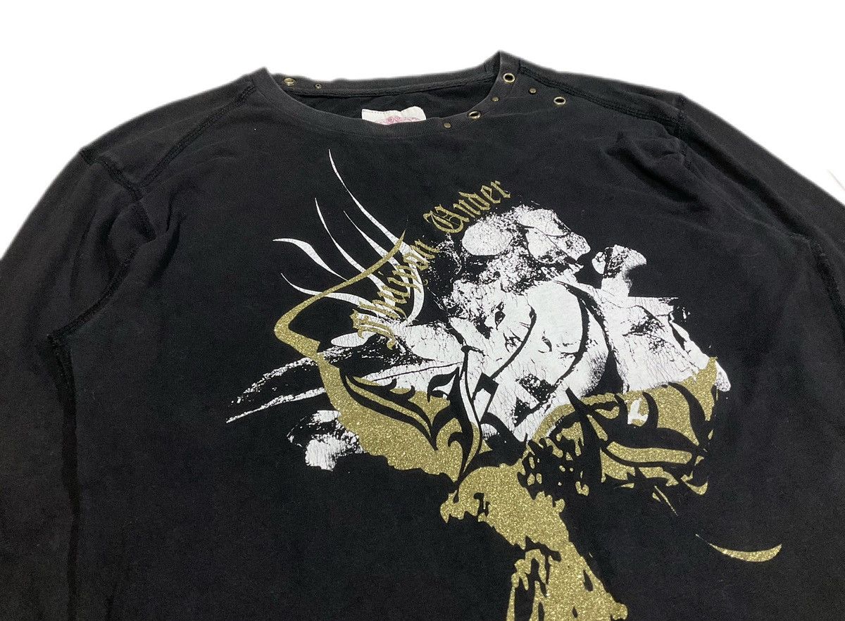Hysteric Glamour × If Six Was Nine × Japanese Brand 🔥Sick Y2K Midas Rivet Long Sleeve Shirt Tribal Goth Punk Size US M / EU 48-50 / 2 - 1 Thumbnail