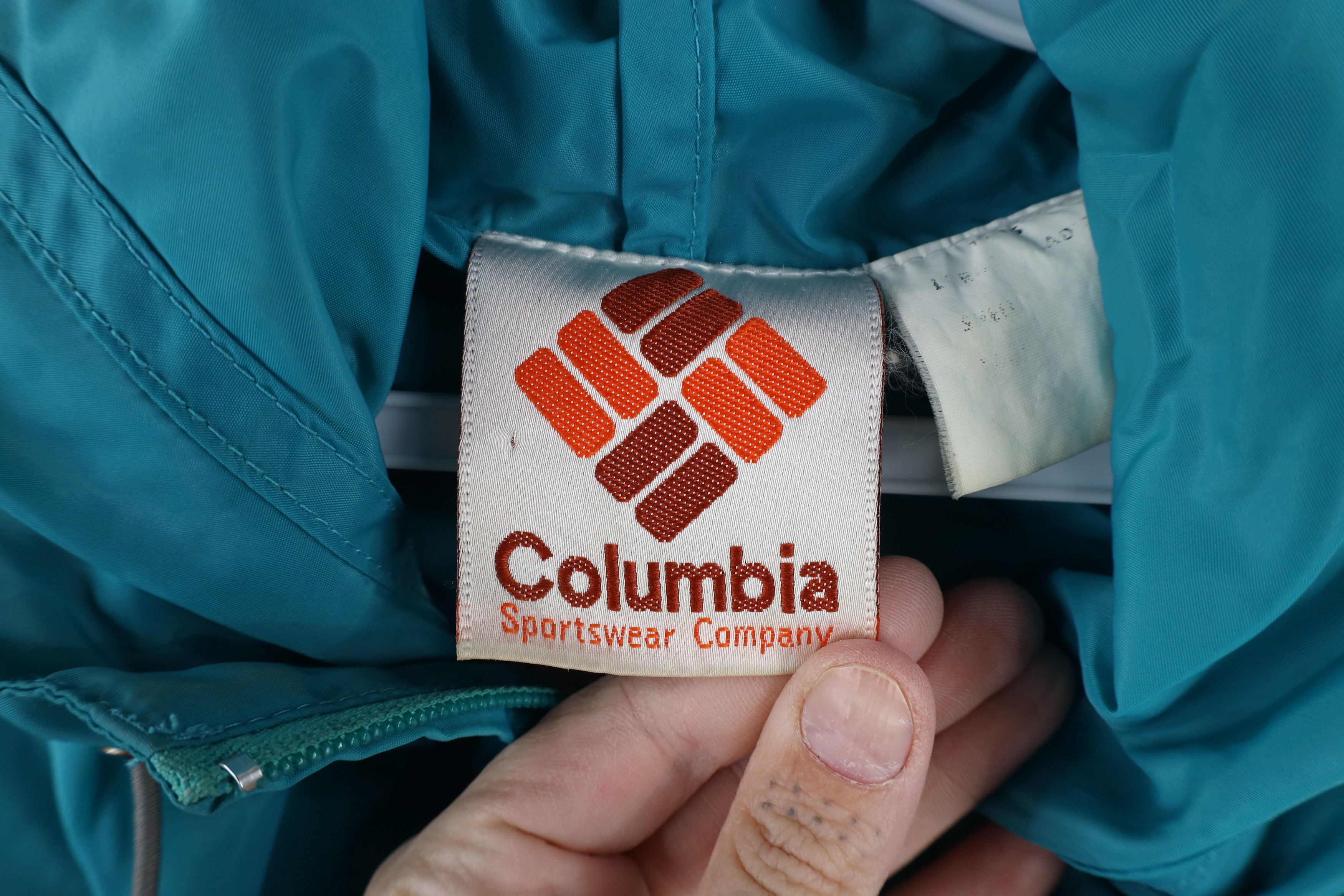 Columbia × Vintage Vintage 80s Columbia Packable Hooded Anorak Jacket USA Size L / US 10 / IT 46 - 9 Thumbnail