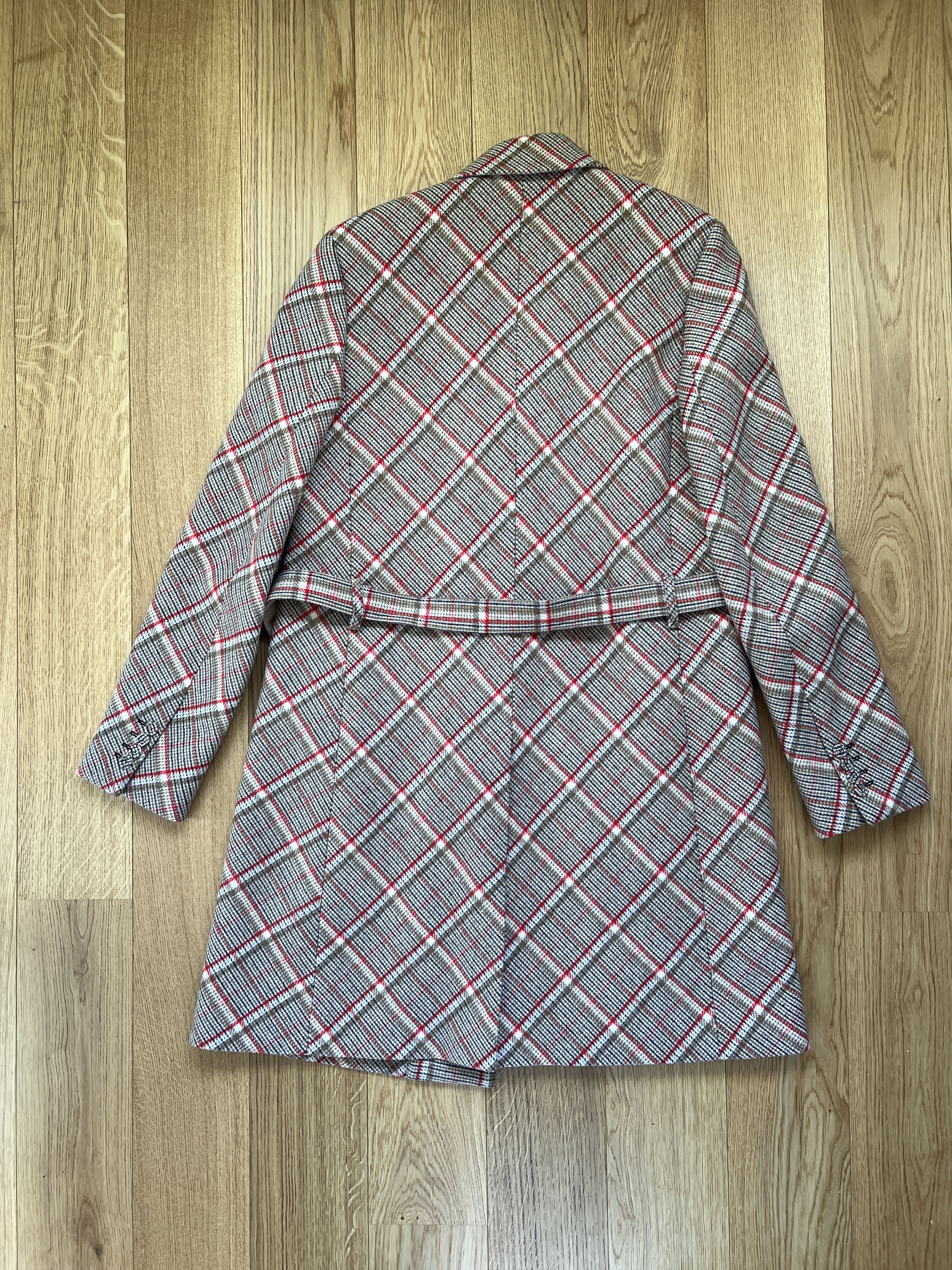 Dior Dior Men's Homme Tailored Check Checkered print wool coat. Size US M / EU 48-50 / 2 - 2 Thumbnail