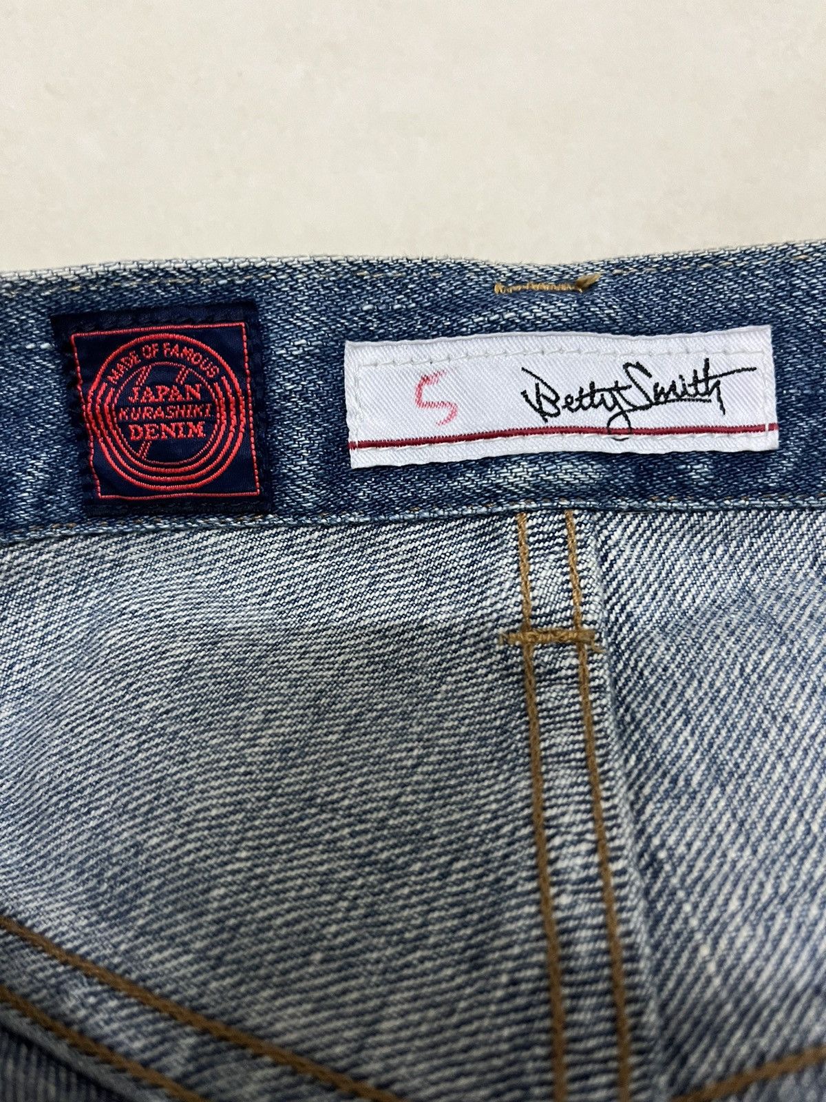 Japanese Brand Betty Smith X Kurashiki Japan Selvedge Denim Size US 30 / EU 46 - 8 Thumbnail