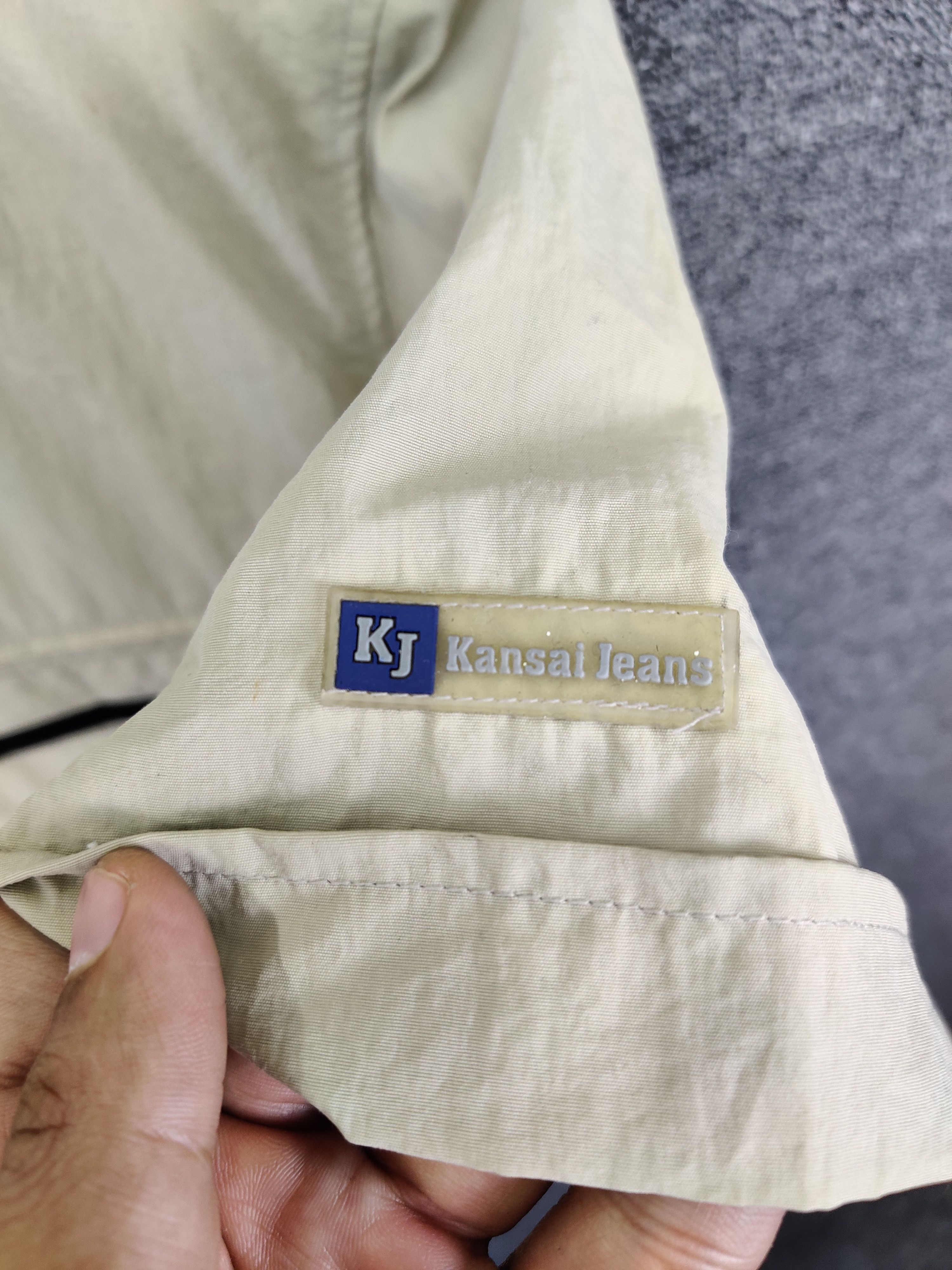 Kansai Yamamoto Vintage Kansai Jeans By Kansai Yamamoto Worker Shirt Size US M / EU 48-50 / 2 - 9 Thumbnail