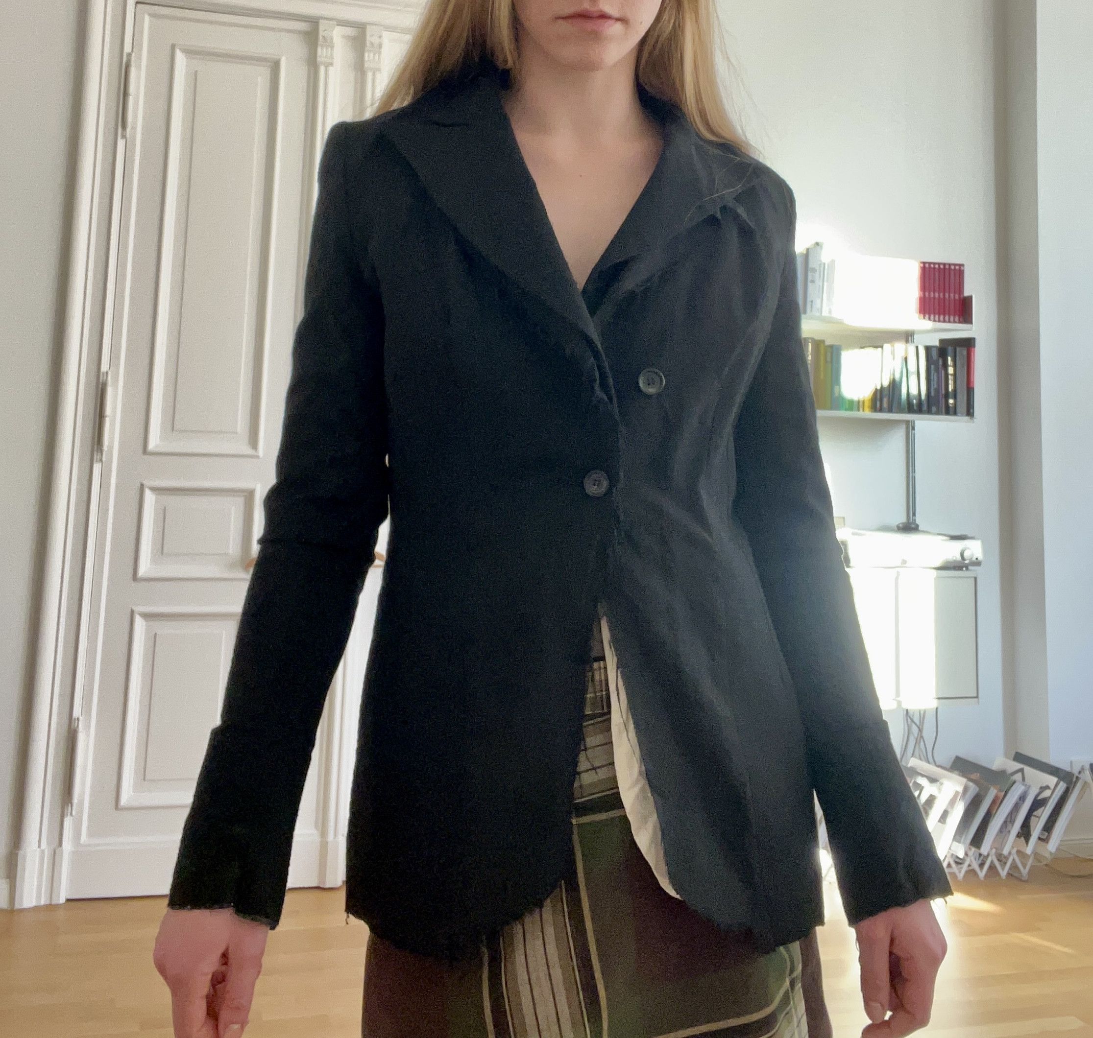 Elena Dawson Elena Dawson (pupil from Paul Harnden) linen jacket blazer Size XS / US 0-2 / IT 36-38 - 3 Thumbnail