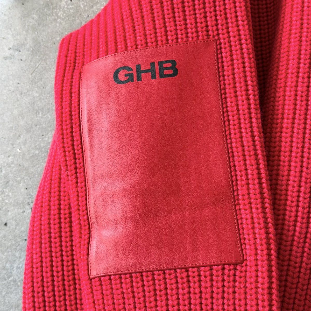 Raf Simons AW18 “Drugs” Oversized Wool Knit Elbow Patch Cardigan Size US XL / EU 56 / 4 - 5 Thumbnail