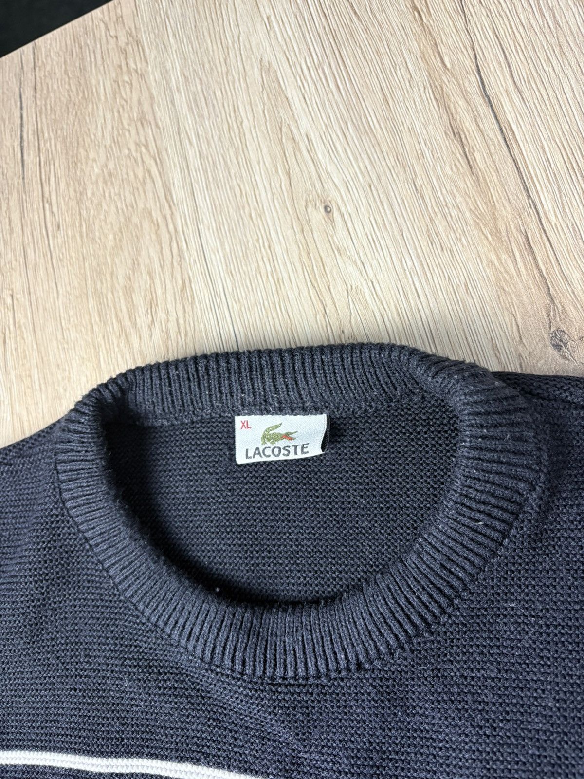 Lacoste × Vintage Sweater Lacoste Size US XL / EU 56 / 4 - 6 Thumbnail