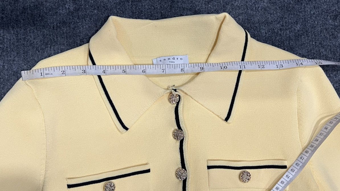 Sandro Sandro paris jansys cropped cardigan Size ONE SIZE - 11 Thumbnail