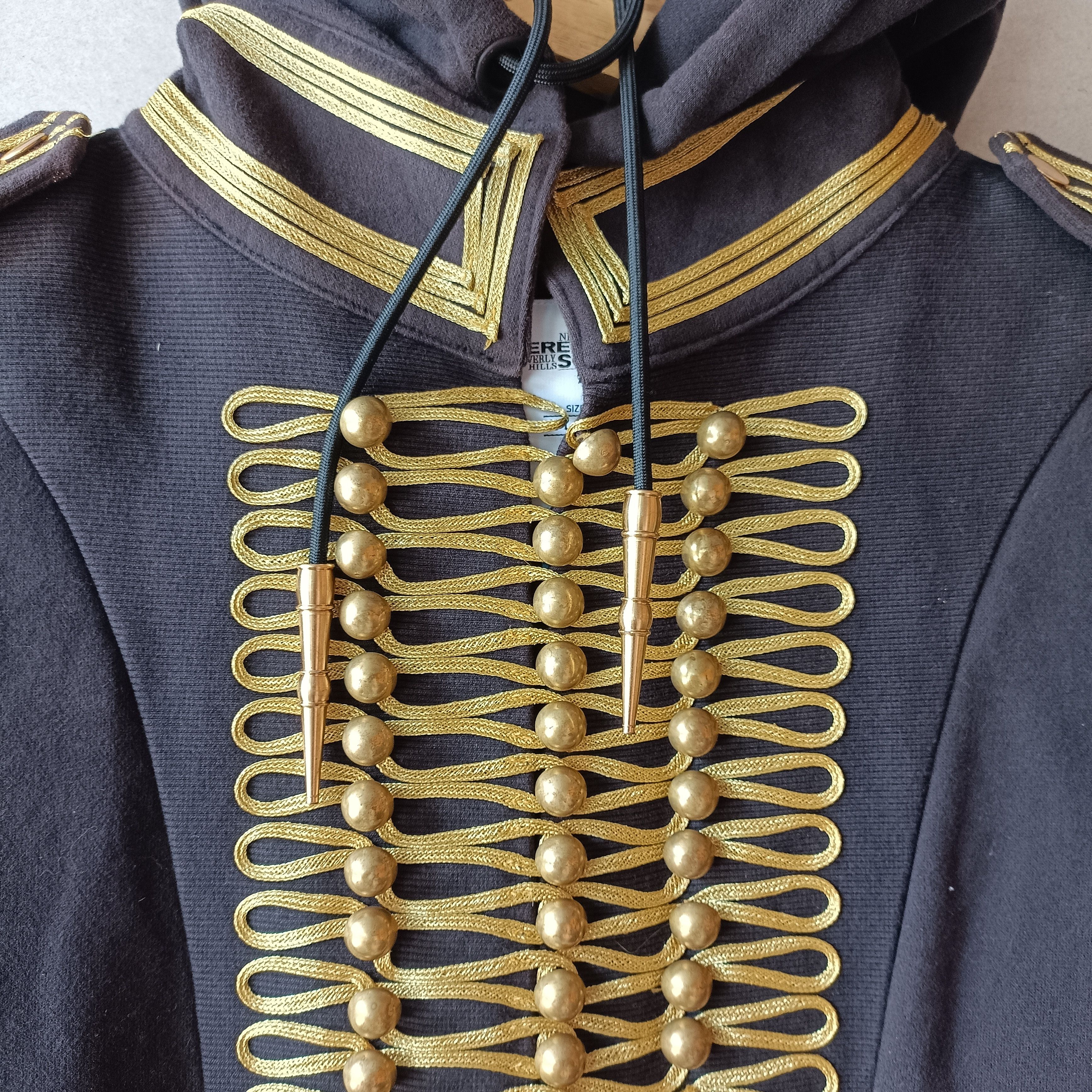 Adidas × Jeremy Scott RARE Adidas X Jeremy Scott Hoodie Vest Military Napoleon Size US XL / EU 56 / 4 - 3 Thumbnail