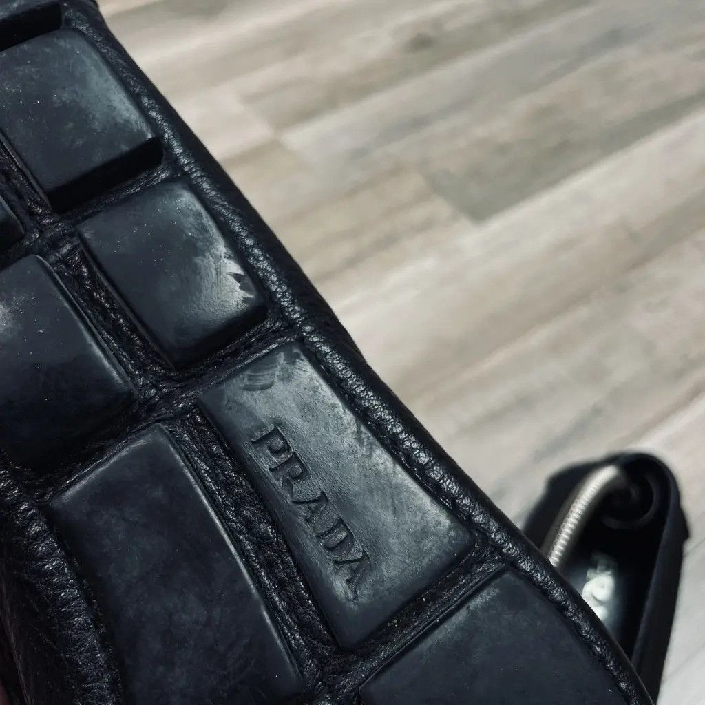 Prada Prada Slip On shoes with logo Size: 6 Size US 6 / EU 39 - 3 Thumbnail