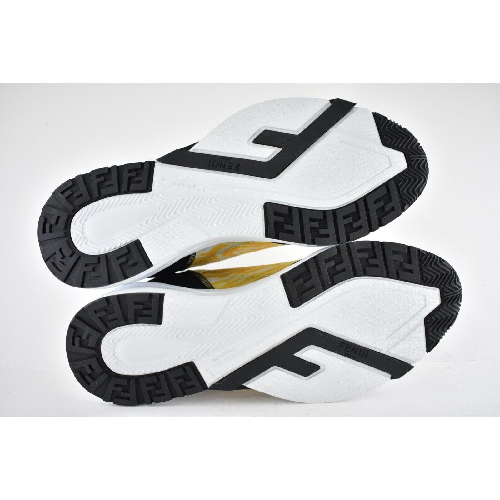 Fendi Fendi Mens Vertigo Flow Yellow Monogram White Size US 13 / EU 46 - 12 Thumbnail