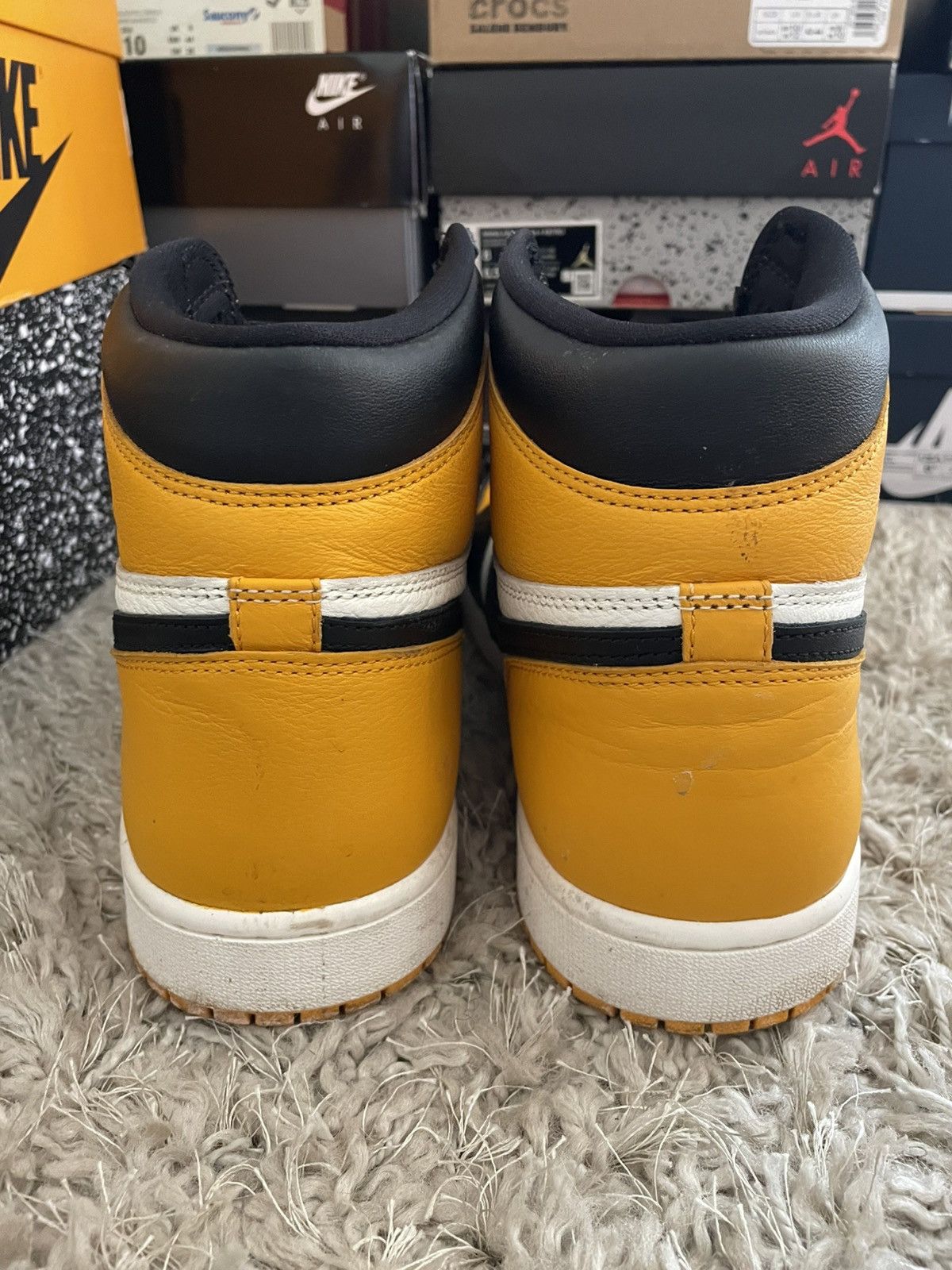 Jordan Brand Jordan 1 Yellow Toe Size US 13 / EU 46 - 6 Thumbnail