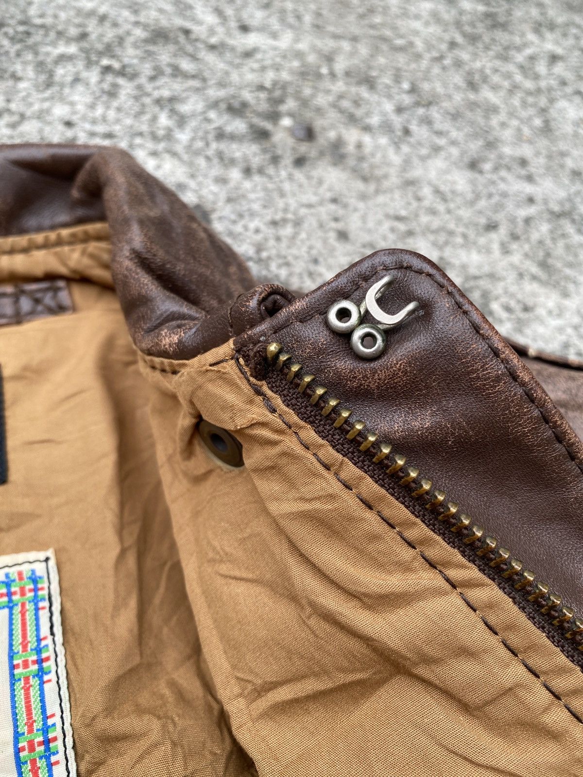 Aero Leathers 1970s Type A2 Aero Leather Us Army Patina Design Jacket Size US S / EU 44-46 / 1 - 14 Thumbnail