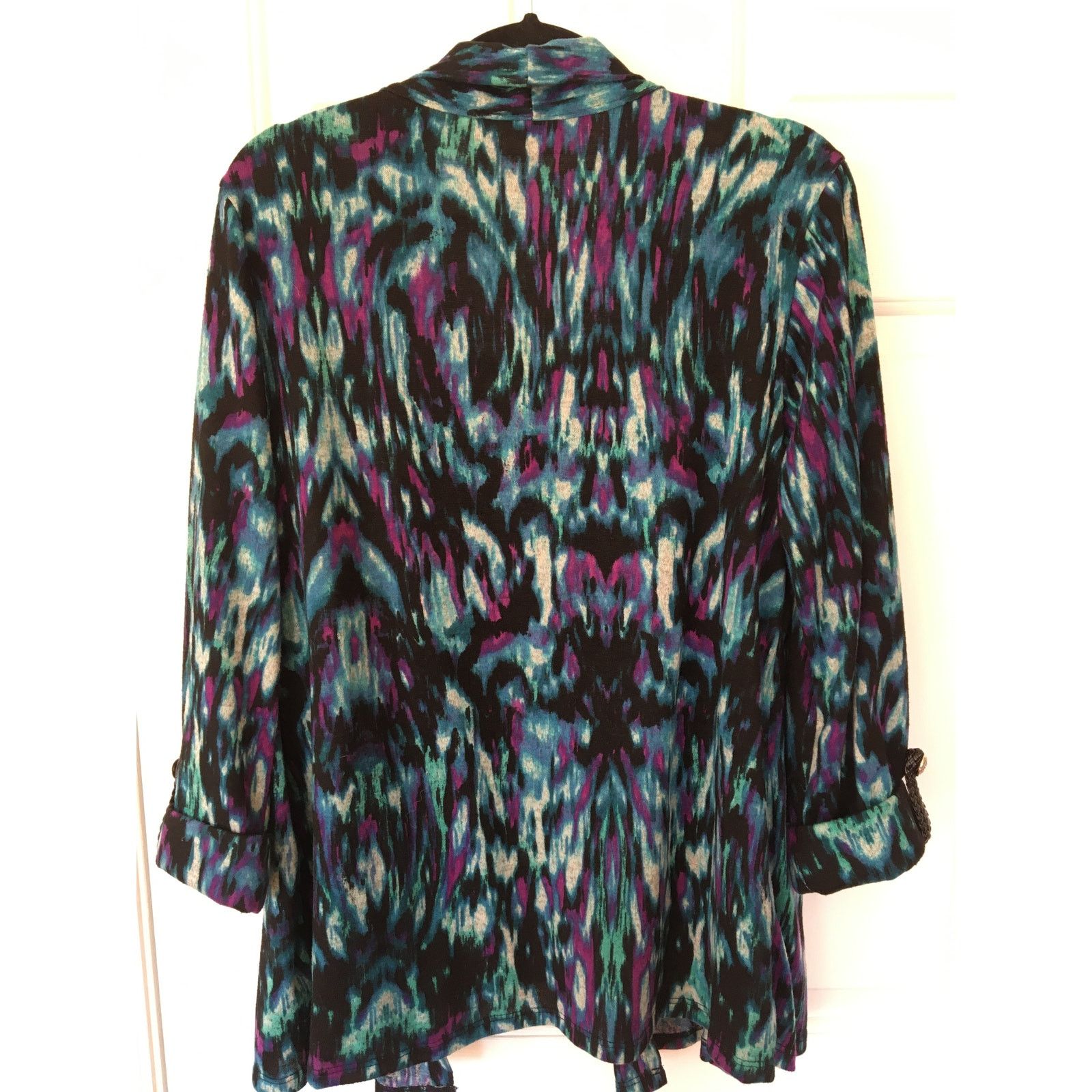 Other Kim Rogers Large Shacket, Jacket Top Combo, Braided Leather Size L / US 10 / IT 46 - 6 Thumbnail