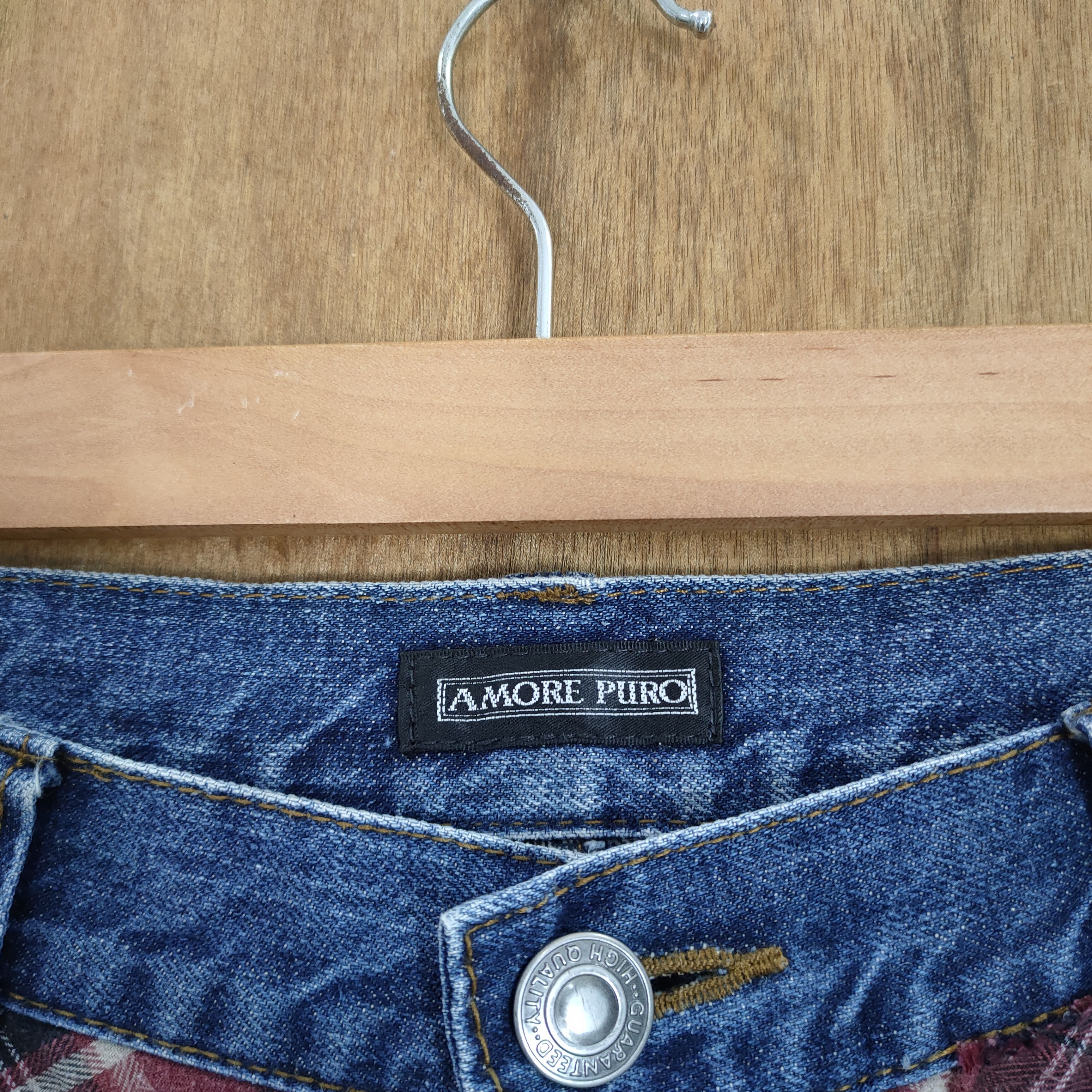 Japanese Brand × Jean VINTAGE DOUBLE WAIST JEAN PANTS Size US 29 - 7 Thumbnail