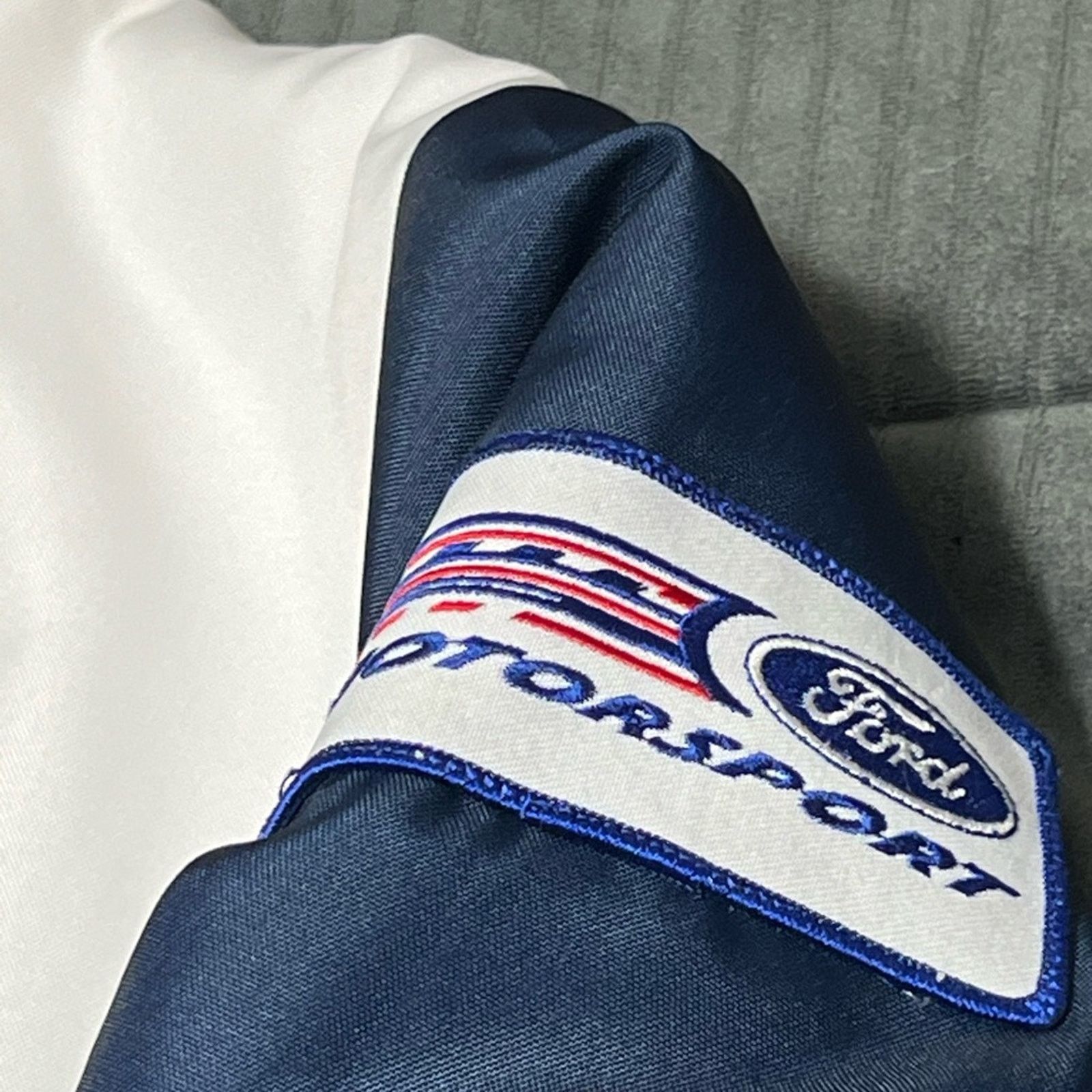 Vintage VTG Hartwell Logo Splash Style AOP 90s Jacket XL Ford Racing Size US XL / EU 56 / 4 - 7 Thumbnail