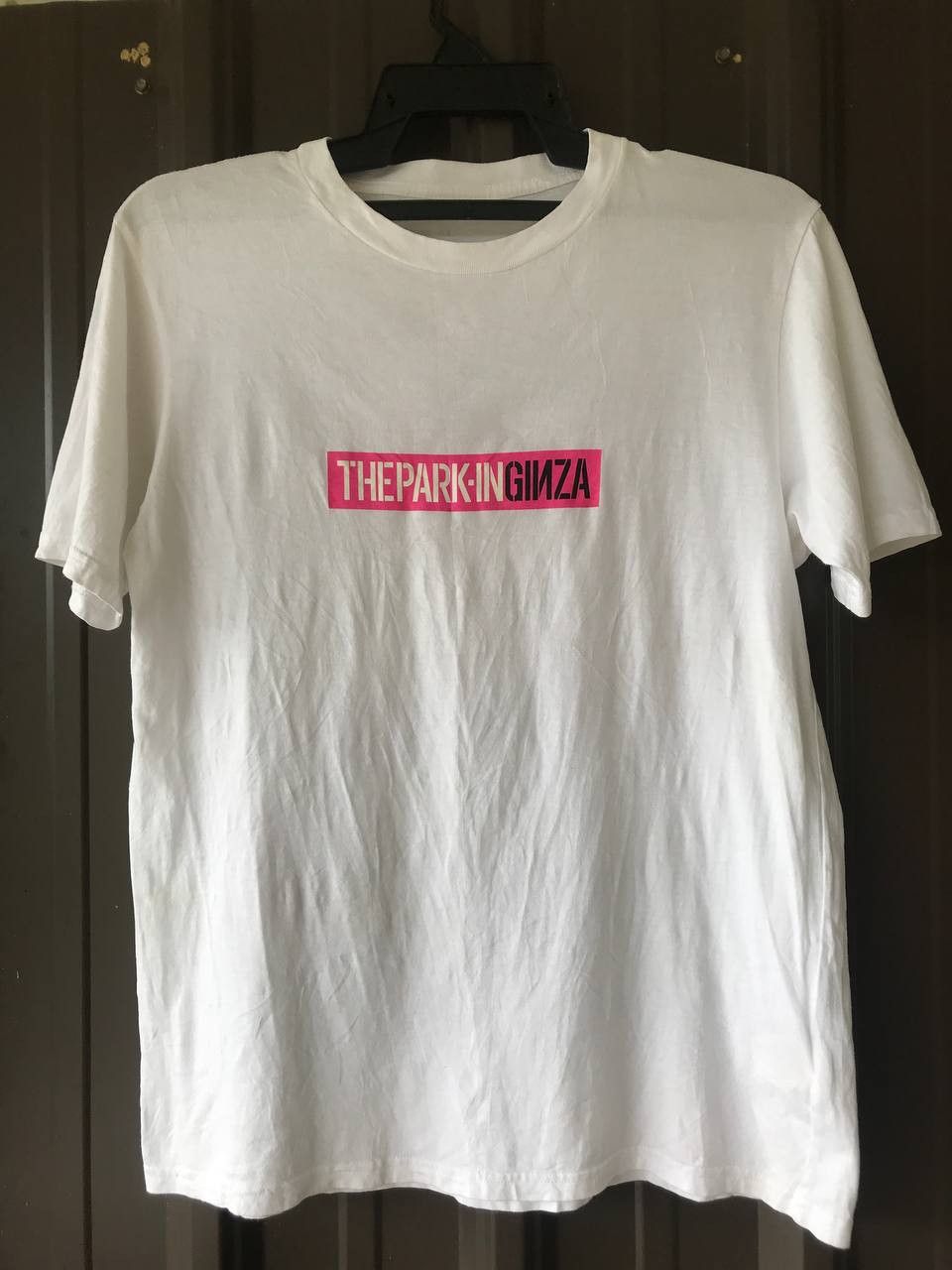 Fragment Design × Hiroshi Fujiwara × Japanese Brand Rare The Park ing Ginza Fragment Design Box Logo Tee Size US S / EU 44-46 / 1 - 1 Thumbnail