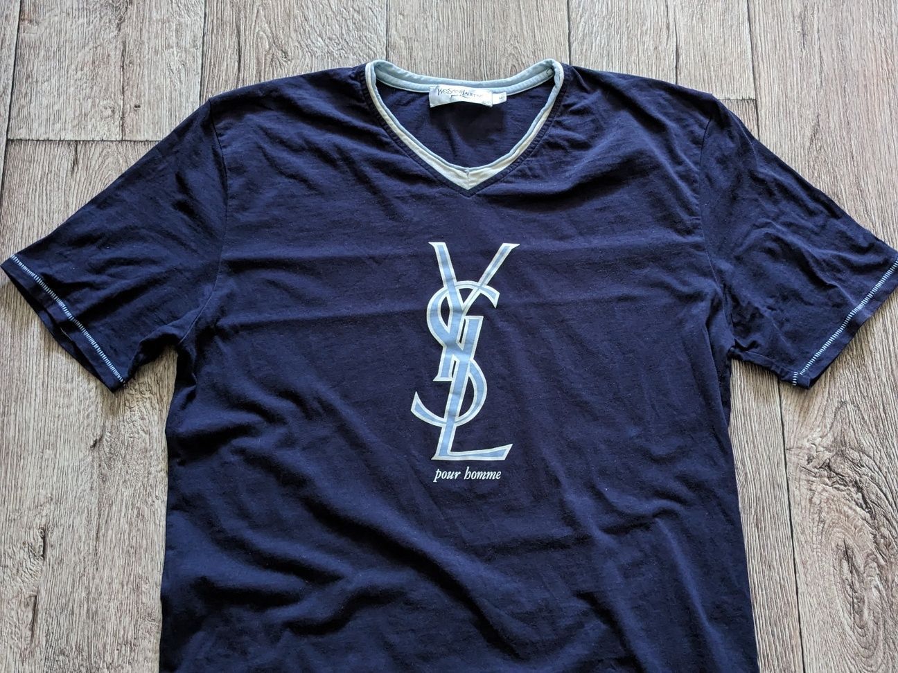 Ysl Saint Laurent Big Logo T-shirt - Main Image