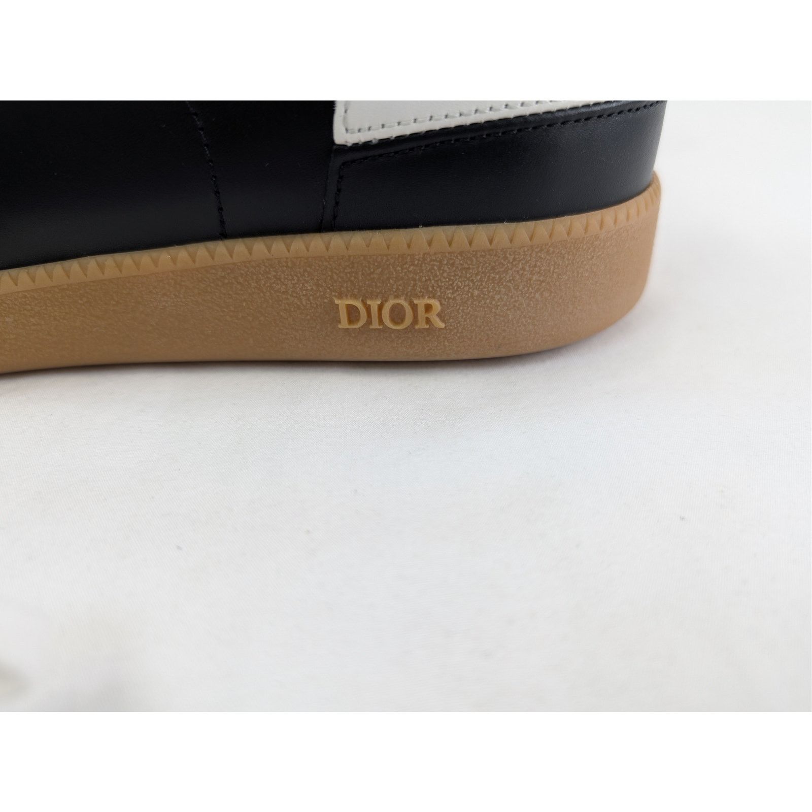 Dior o1rshd1 B01 Brown Sole Sneakers in Black/White Size US 13 / EU 46 - 11 Thumbnail