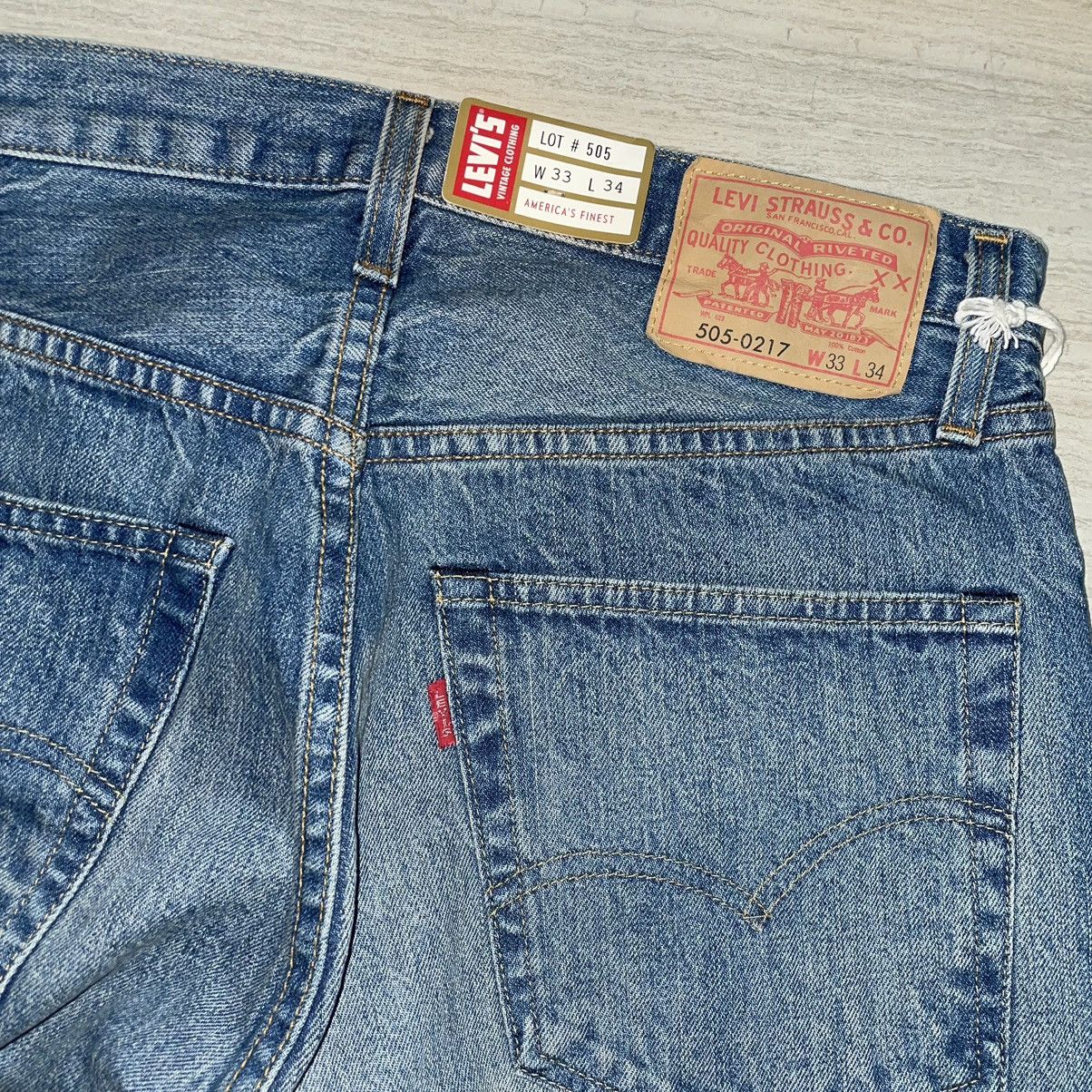 Levi's × Levi's Vintage Clothing Levi’s Made In Japan Selvedge Denim BNWT Size US 34 / EU 50 - 5 Thumbnail